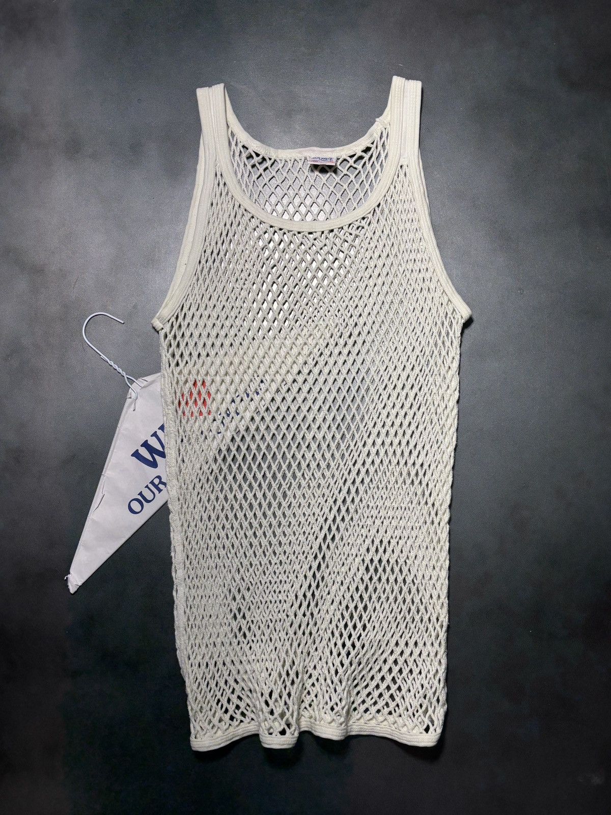 Bergans of Norway True Vintage Brynje of Norway Mesh Tank Top Undershirt Fish Size US S / EU 44-46 / 1 - 1 Thumbnail