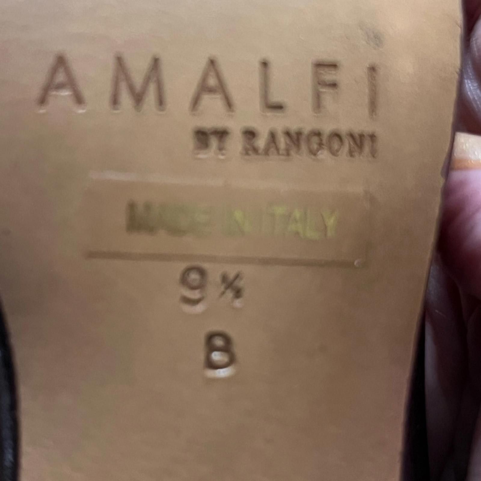 Other Rangoni Black Leather Heels Size US 9.5 / IT 39.5 - 4 Thumbnail