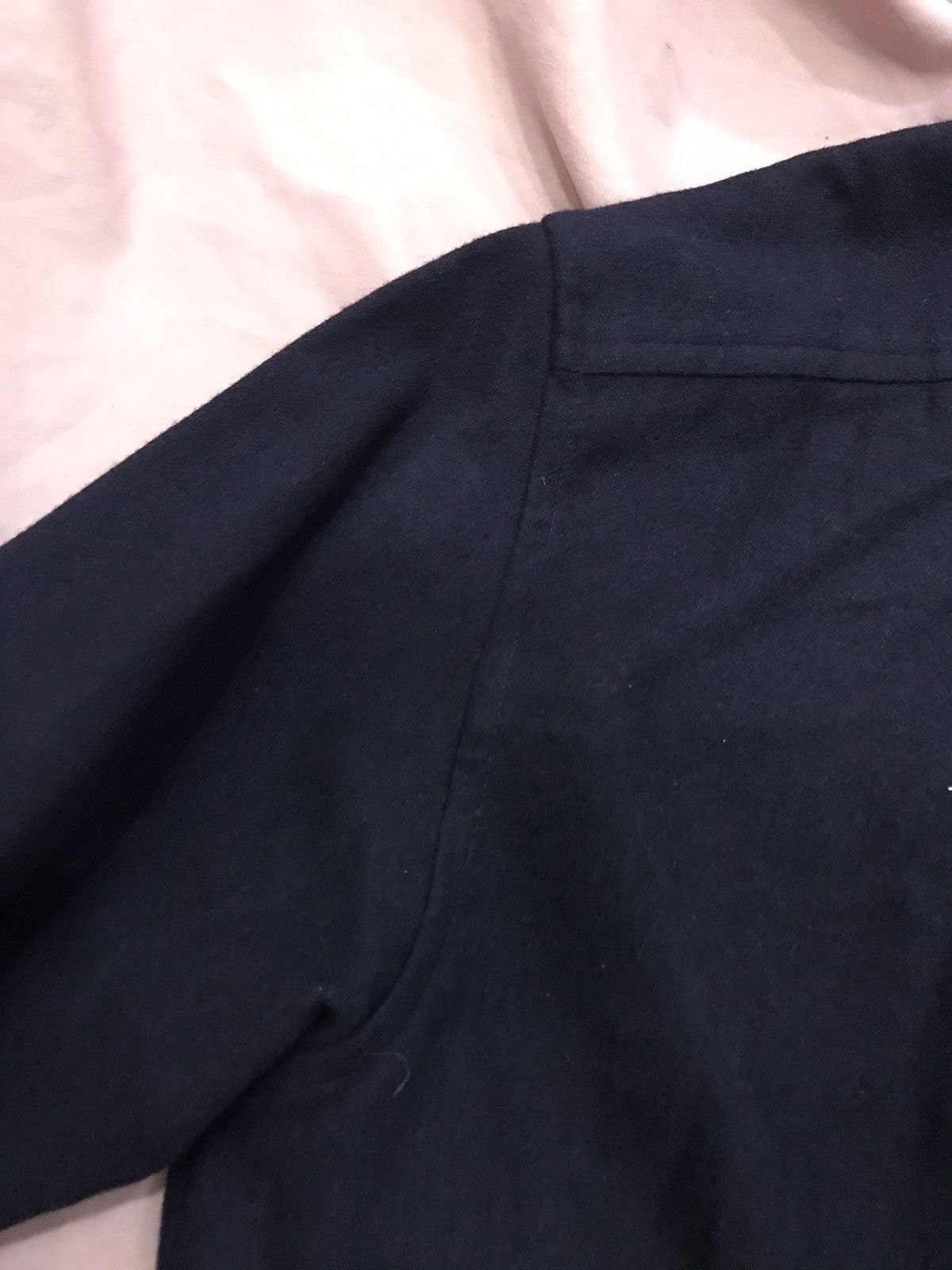 Eddie Bauer WOOL CASHMERE EDDIE BAUER NAVY WOOL OVERSHIRT LIGHTWEIGHT Size US L / EU 52-54 / 3 - 6 Thumbnail