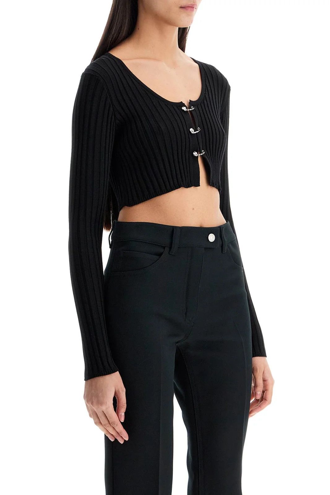Versace o1y0226 Cardigan in Black Size M / US 6-8 / IT 42-44 - 1 Thumbnail