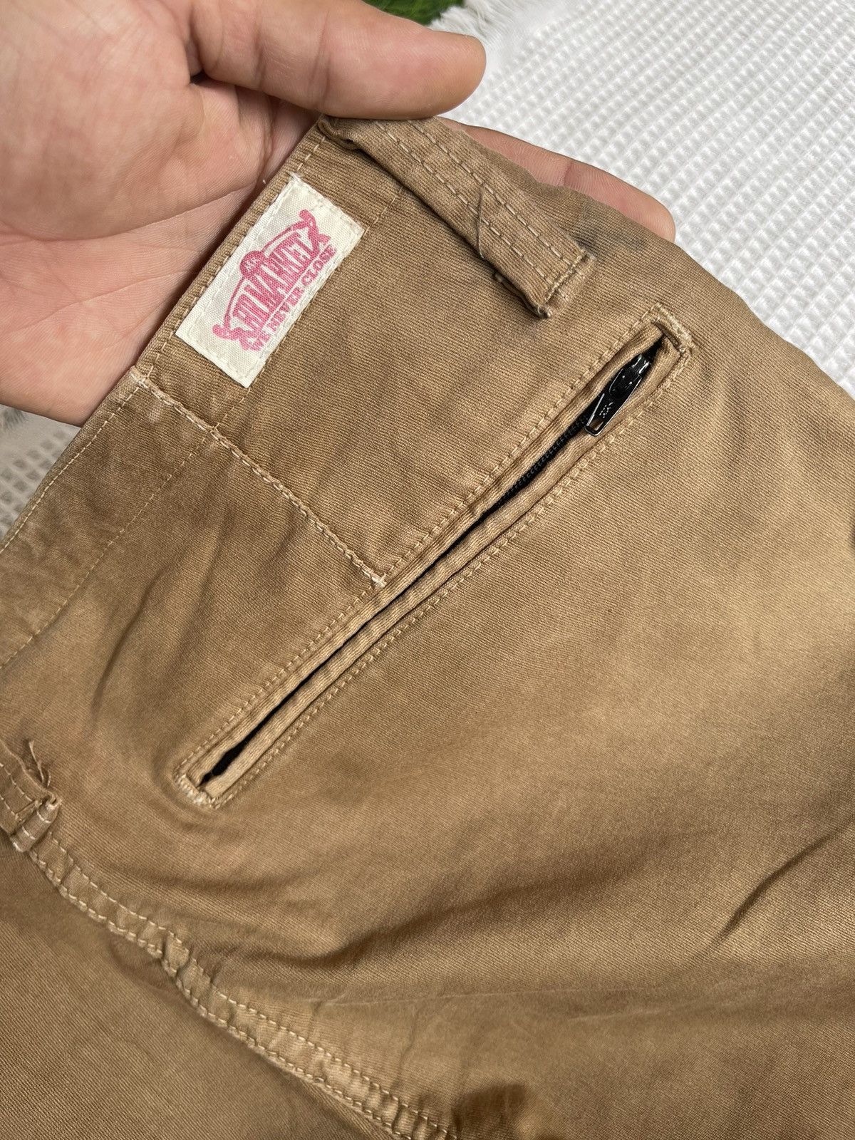 HOLLYWOOD RANCH MARKET Vintage’90s🔥HR MARKET BUZZ RICKSON🔥Extra Heavy Cargo Pants Size US 31 - 4 Thumbnail
