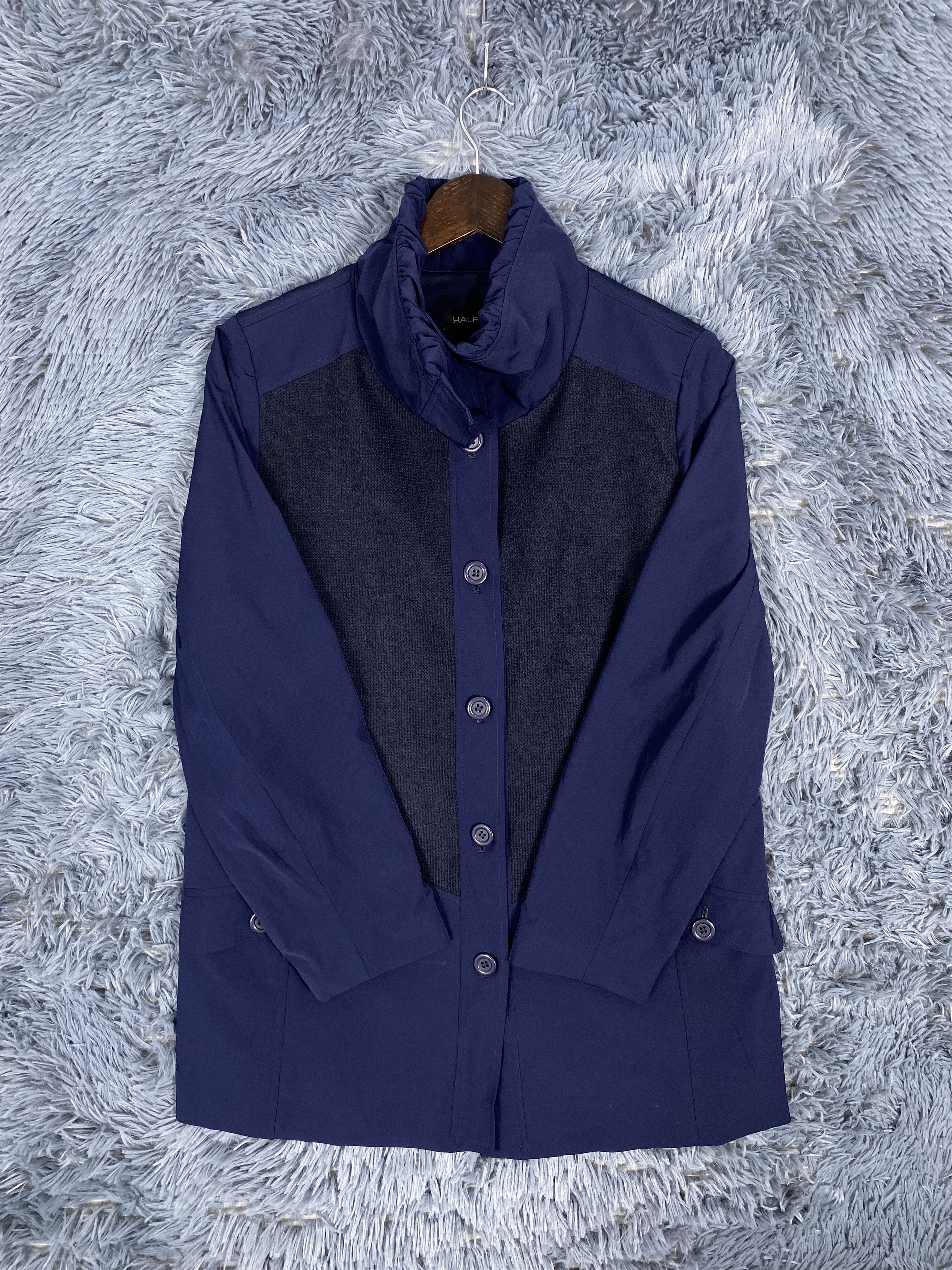 Japanese Brand Vintage Halftime Button Up Light Jacket Size US S / EU 44-46 / 1 - 3 Thumbnail