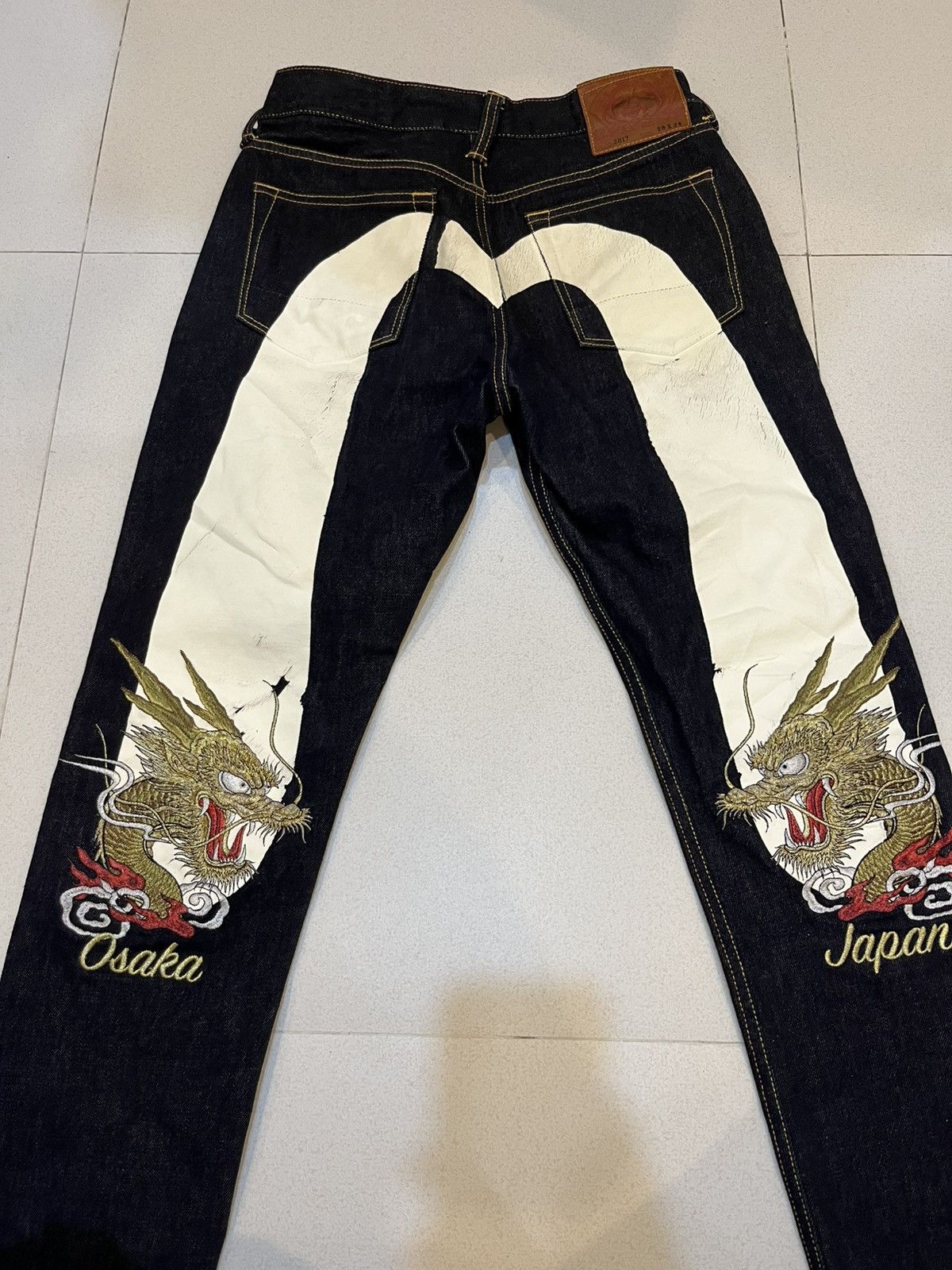Evisu Evisu Daicock Osaka Jeans Size US 29 - 2 Thumbnail