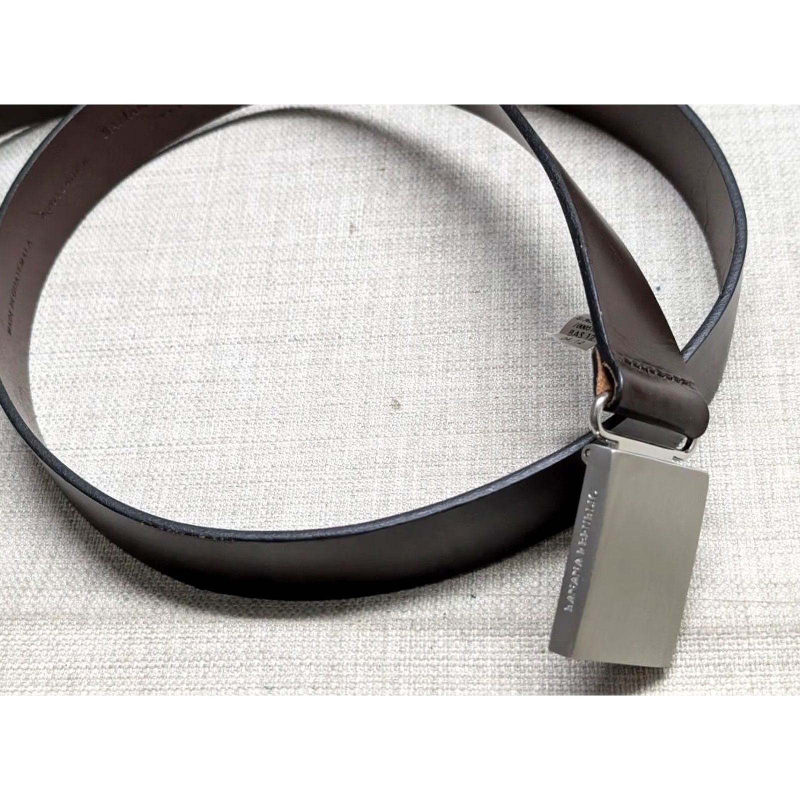 Banana Republic Banana Republic dress belt 40 brown chrome buckle cowhide leather Dress Belt Mens 40 Brown Size 40 - 4 Thumbnail
