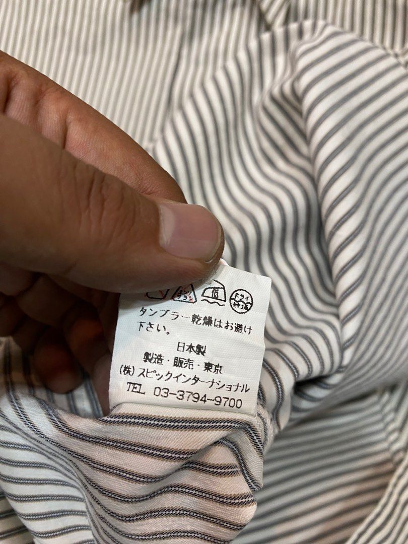 Tornado Mart × Tornado Mart Japan Tornado Mart stripe shirt nice  