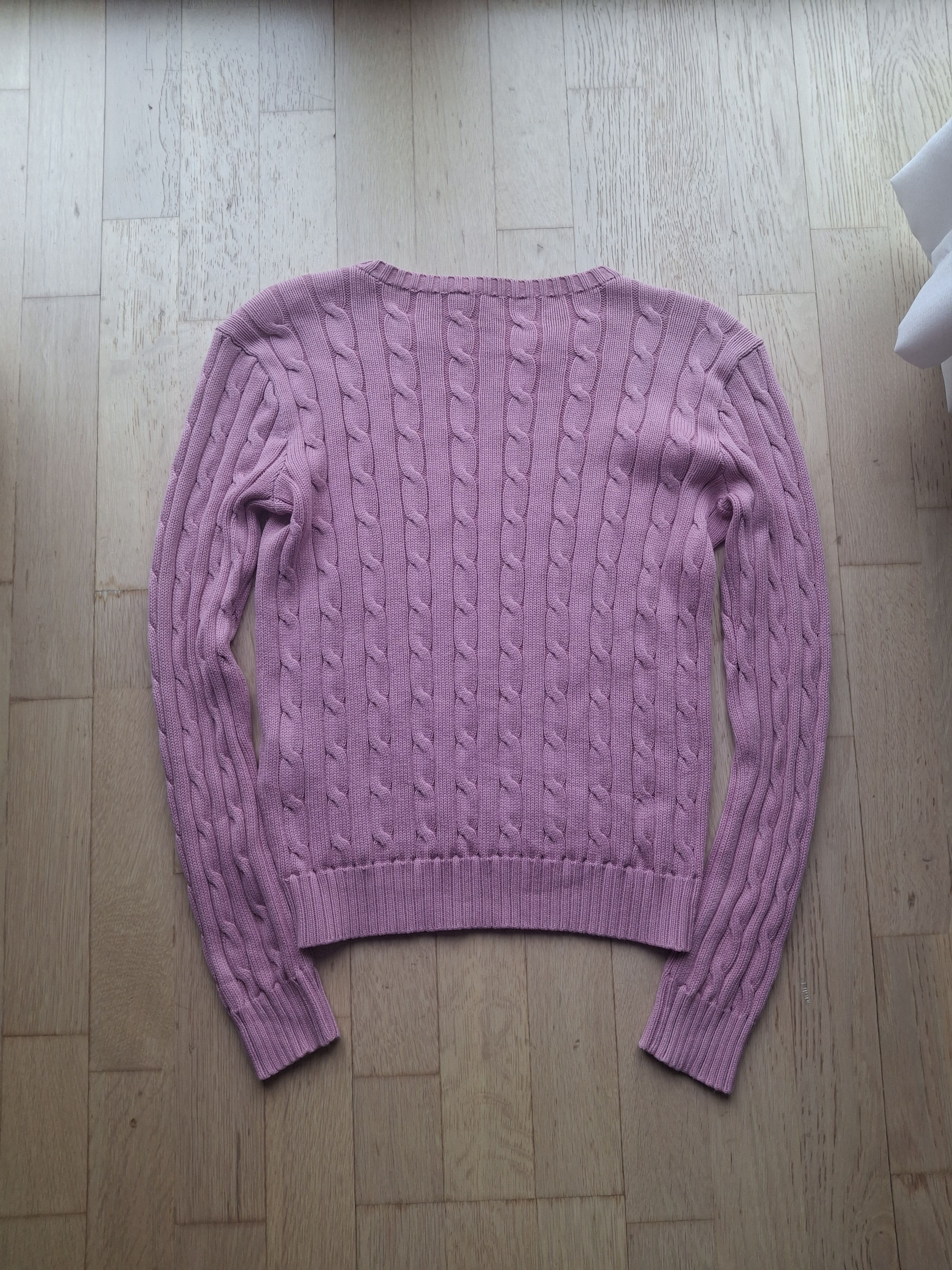 Polo Ralph Lauren × Ralph Lauren Cable knitwear polo ralph lauren sweater woman Old money Size M / US 6-8 / IT 42-44 - 6 Thumbnail