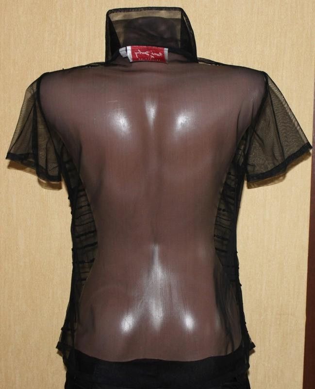 Other rene derby sheer black button up sz S Size S / US 4 / IT 40 - 5 Thumbnail