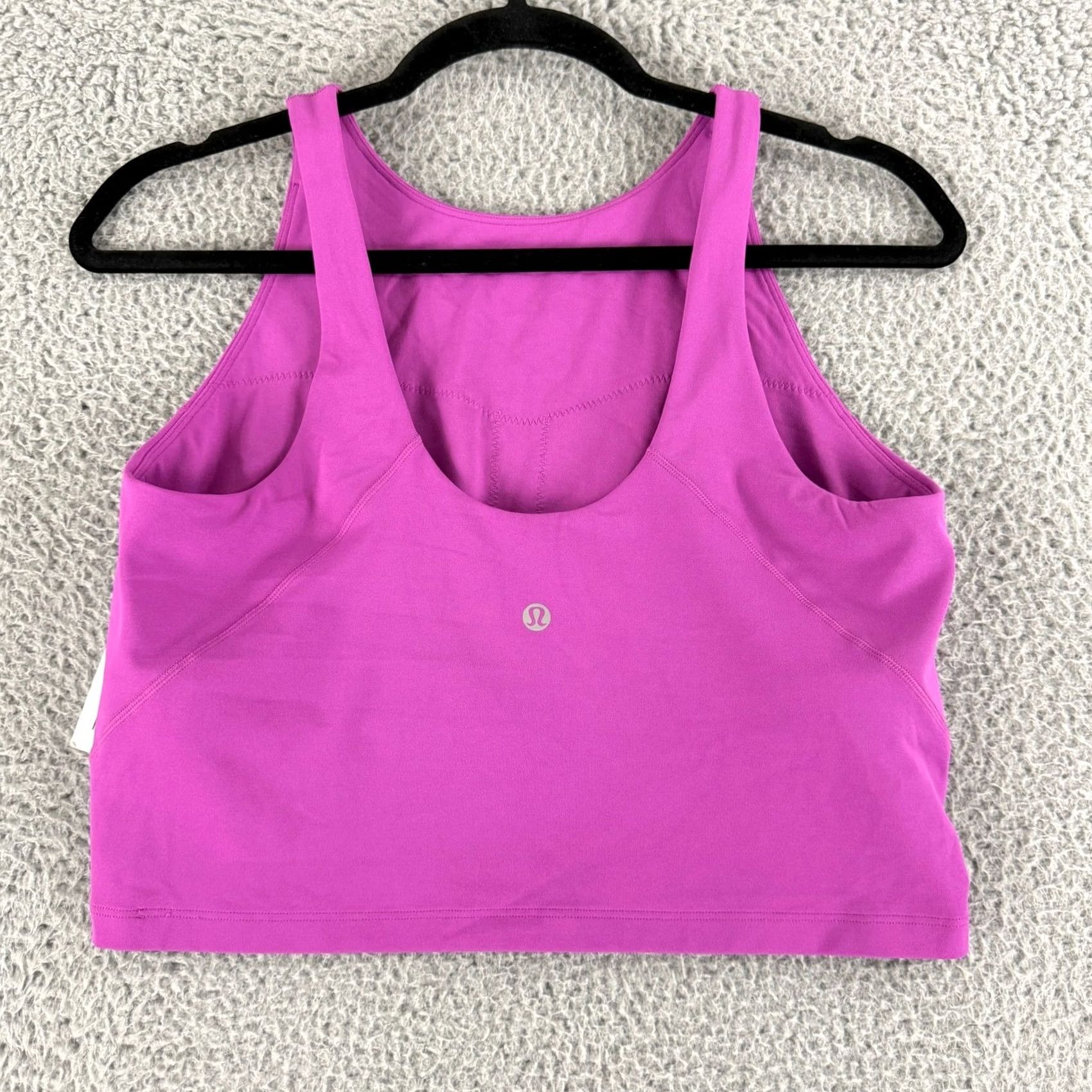 Lululemon Lululemon Align High Neck Tank Top Women 10 Vivid Plum Cropped Yoga Nulu Size L / US 10 / IT 46 - 6 Thumbnail