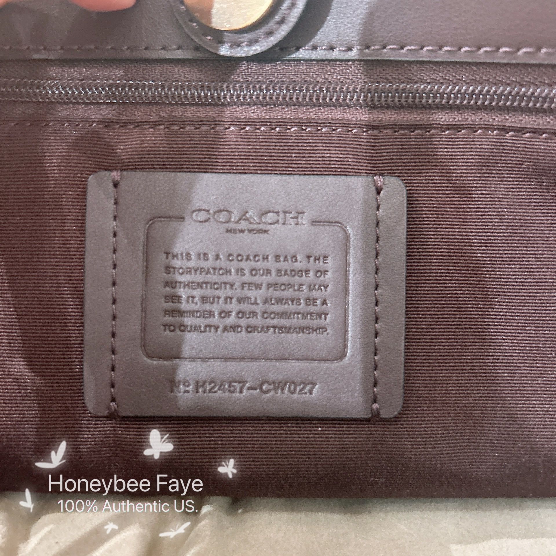 Coach Cosmic Coach City Tote Bag With Robot Print CW027 Size ONE SIZE - 5 Thumbnail