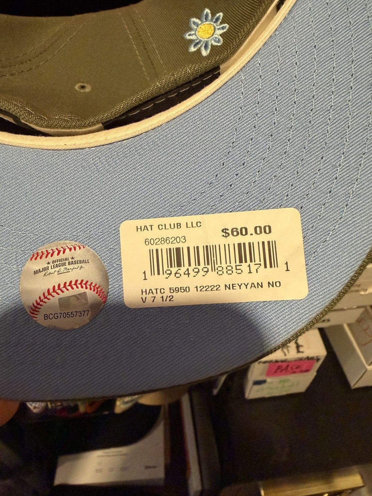 New Era New Era 59Fifty - MARINERS - 7 5/8 Size ONE SIZE - 6 Thumbnail