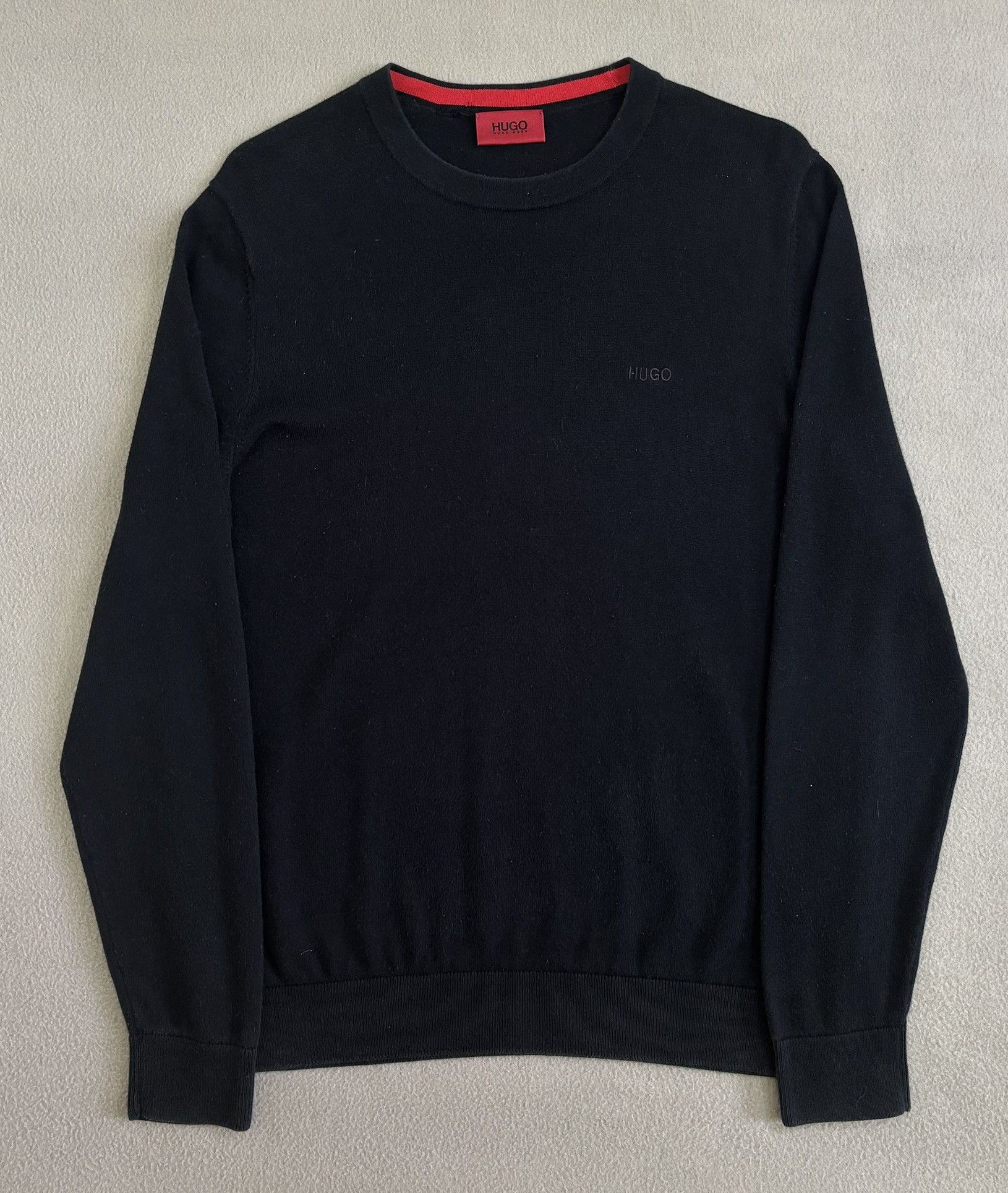 Hugo Boss Hugo Boss sweater black small logo medium Size US M / EU 48-50 / 2 - 5 Thumbnail