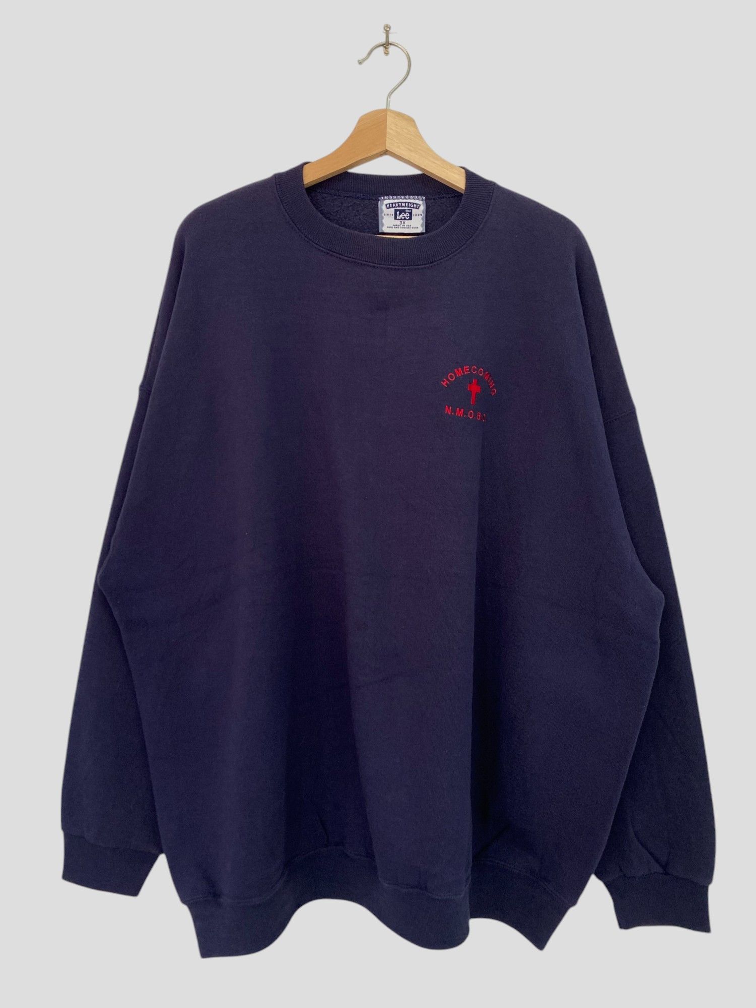 Lee × Vintage Vintage Lee Sweatshirt Triple XL Size Size US XXL / EU 58 / 5 - 1 Thumbnail
