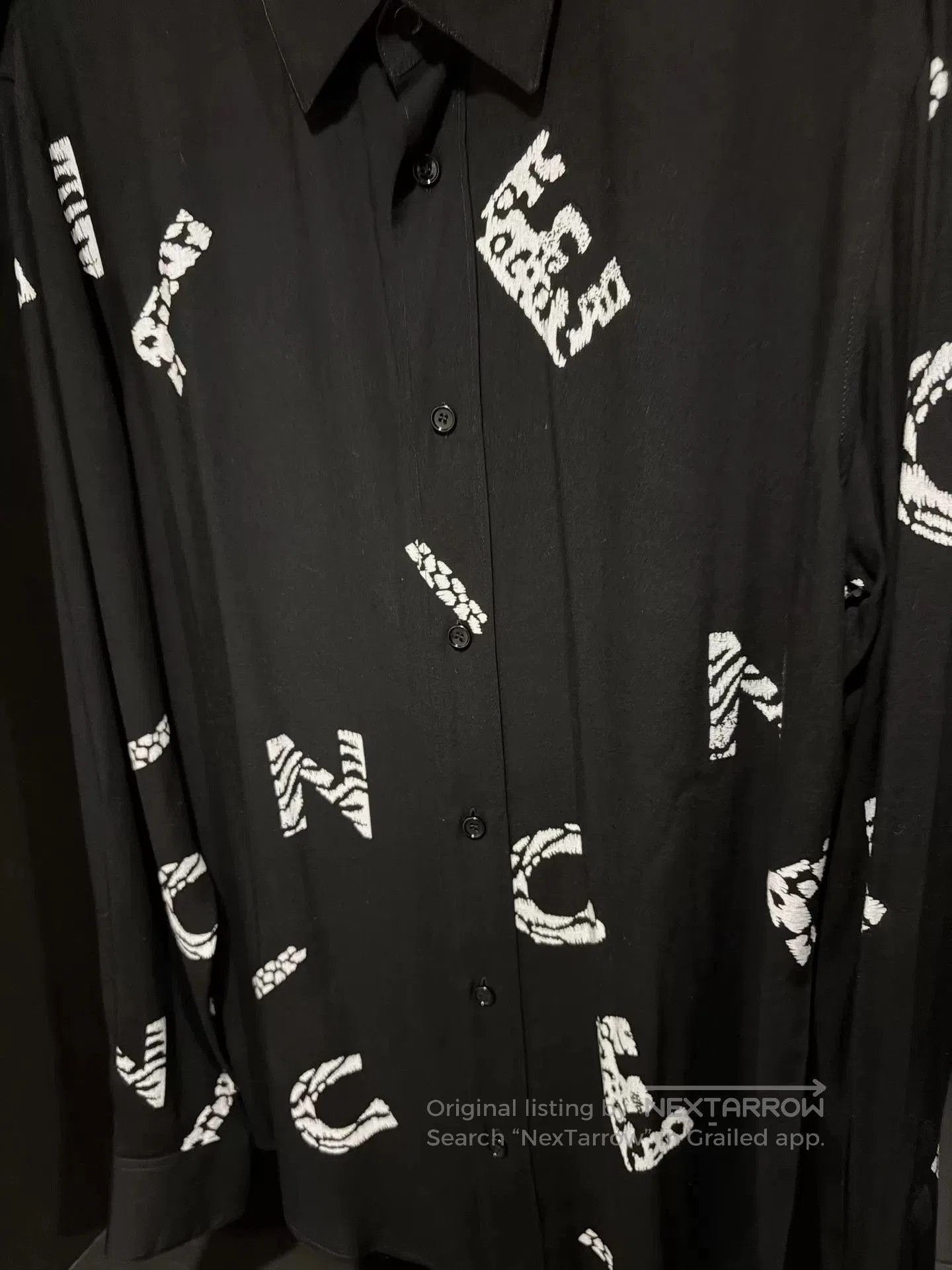 Celine Celine Men's Printed Shirt Size 37. Size US S / EU 44-46 / 1 - 2 Thumbnail