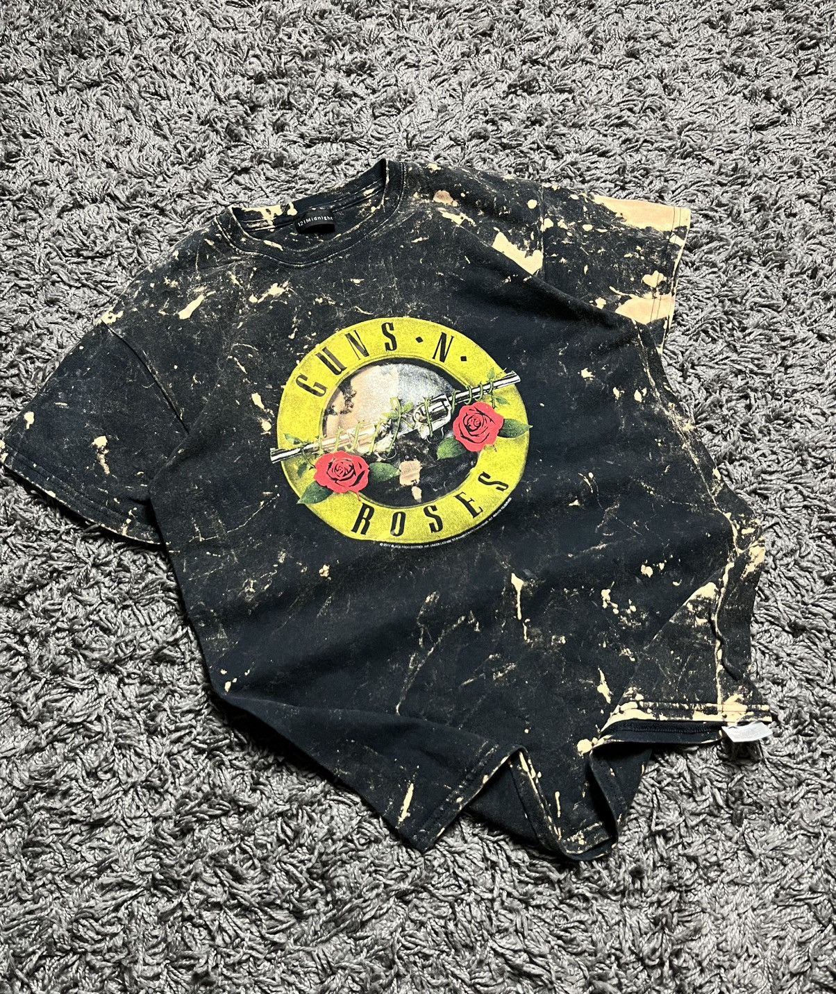 Guns N' Roses Vintage Guns N’ Roses Bleached Distressed Tee Size US S / EU 44-46 / 1 - 1 Thumbnail