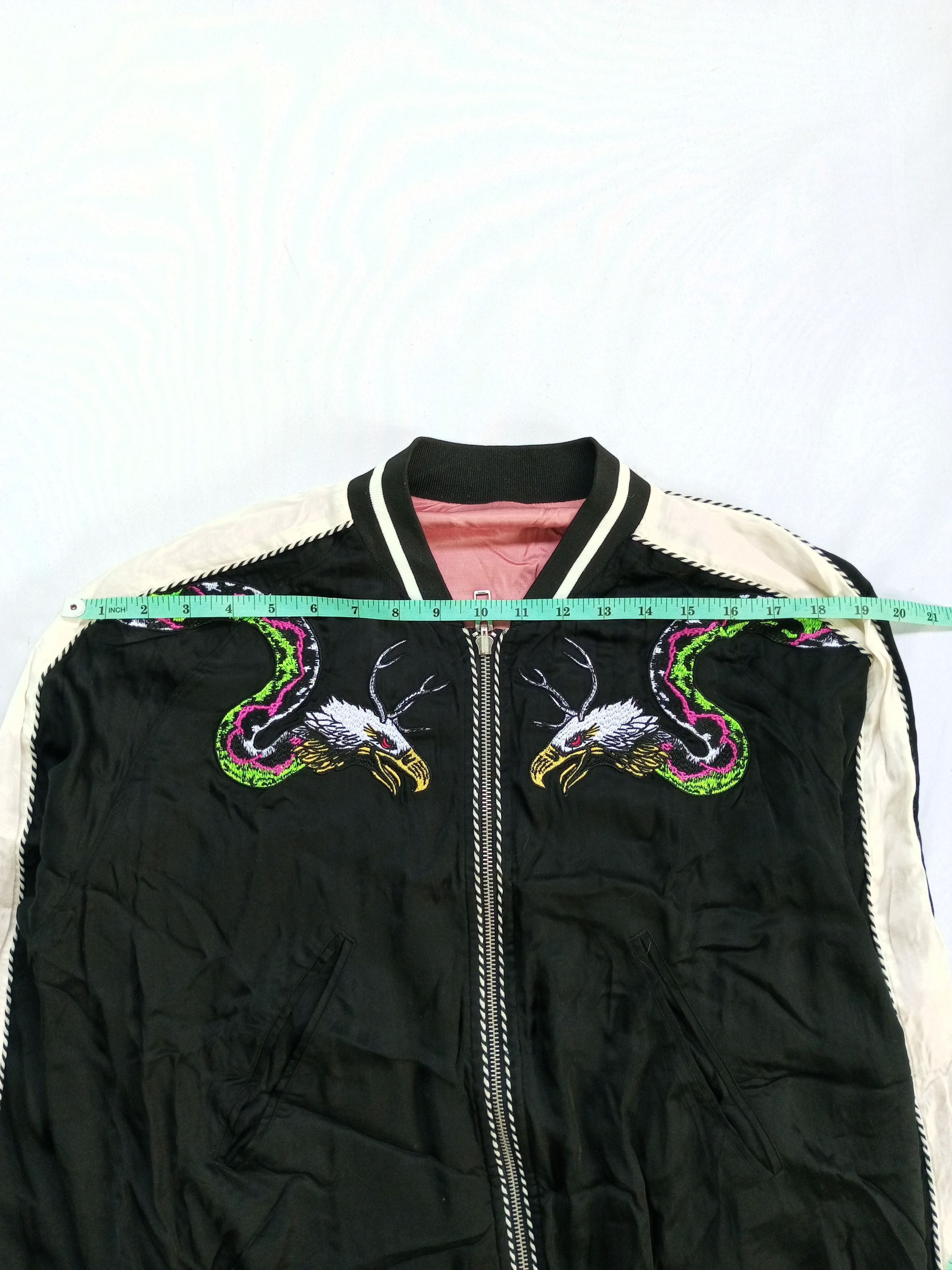 Diesel Reversible Diesel Sukajan Style Varsity Embroidery Jacket Size US L / EU 52-54 / 3 - 9 Thumbnail