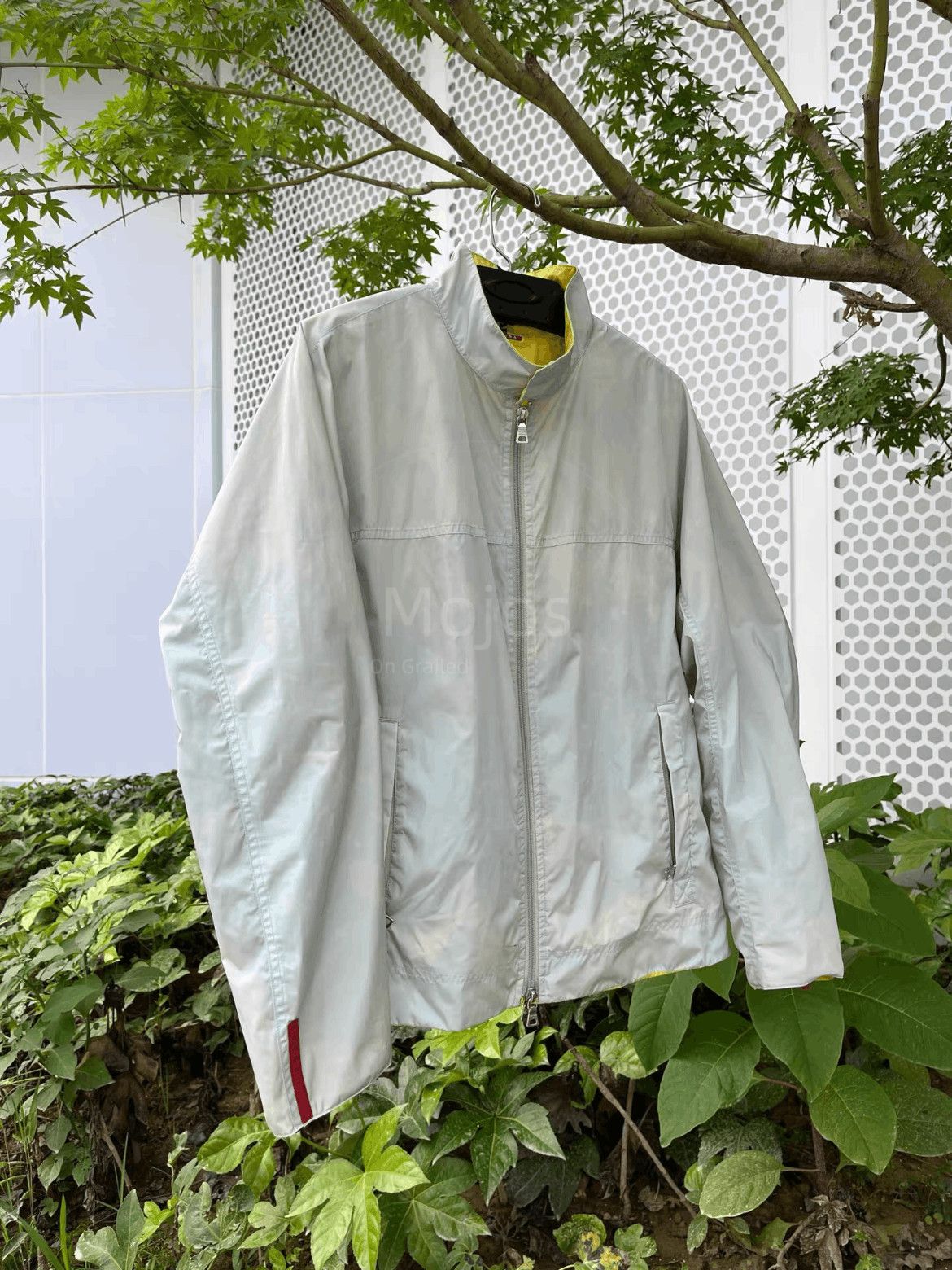 Sz 52 Prada Vintage Red Label Double Side Sport Jacket
