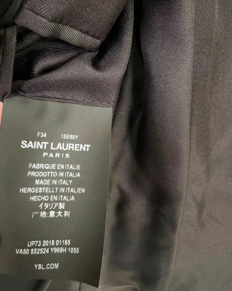 Saint Laurent Paris Saint Laurent Paris Saint Laurent Napoleon Military Style Size XS / US 0-2 / IT 36-38 - 4 Thumbnail