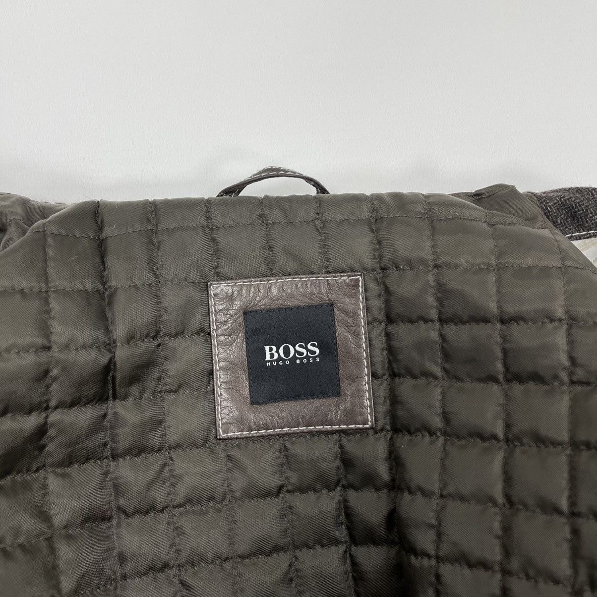 Hugo Boss Hugo Boss Noakh Lamb Leather Pocket Jacket Brown Size US M / EU 48-50 / 2 - 11 Thumbnail