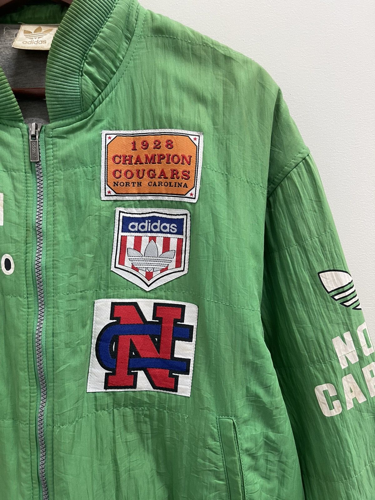 Adidas Vintage Adidas Patches Bomber Jacket Size US M / EU 48-50 / 2 - 15 Thumbnail