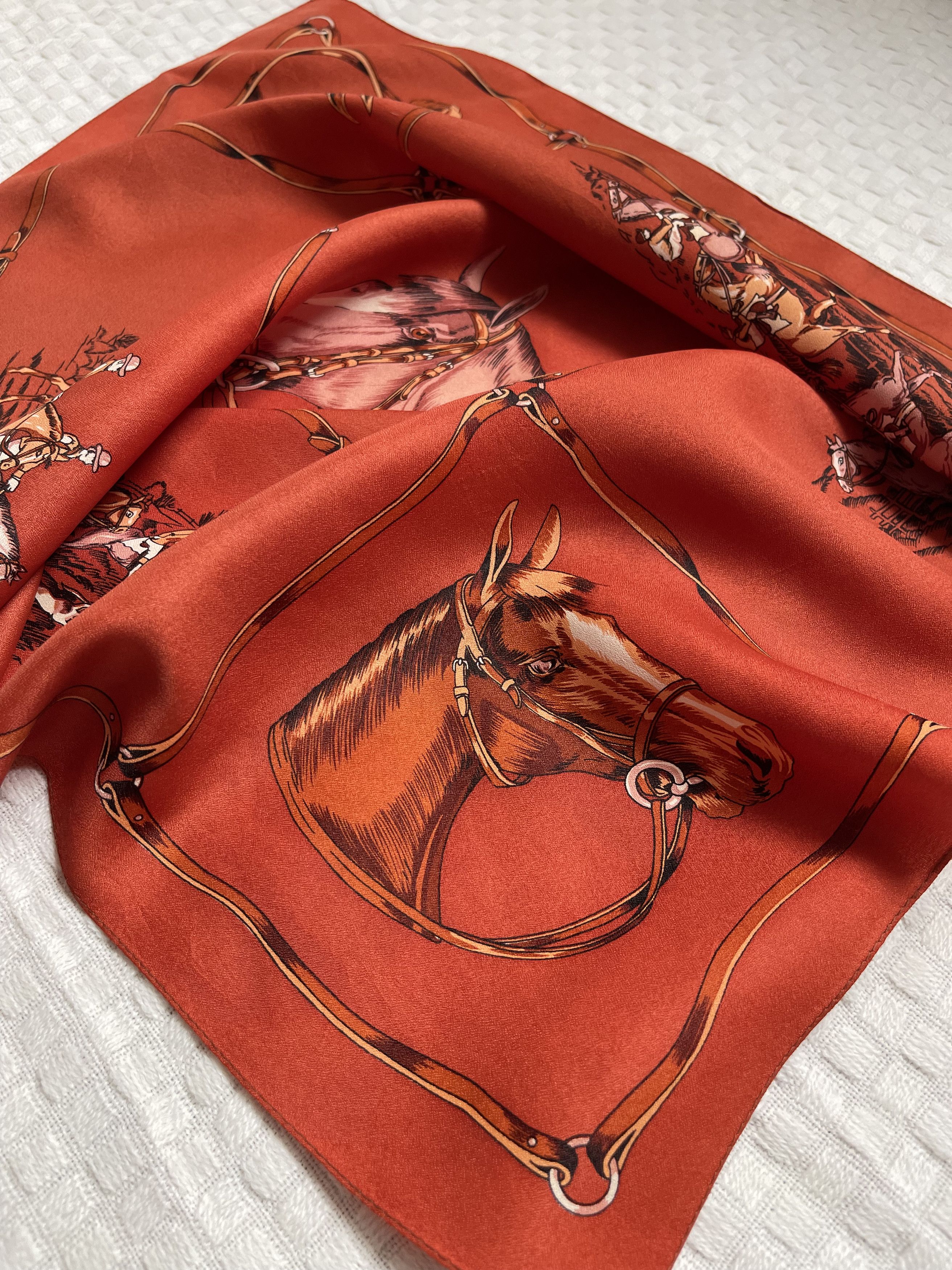 Other Women’s Acetate Scarf Vintage Japan Size ONE SIZE - 5 Thumbnail