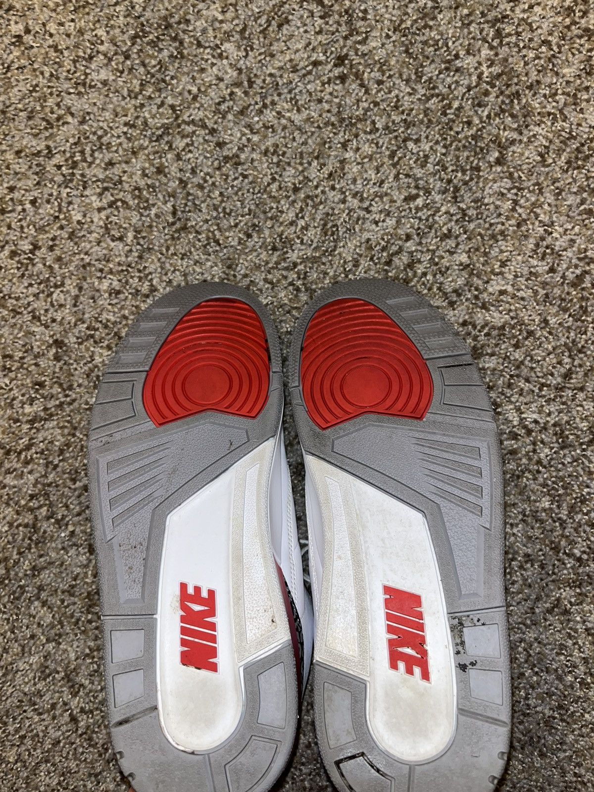 Jordan Brand Air Jordan 3 Retro Fire-Red Size US 10.5 / EU 43-44 - 6 Thumbnail
