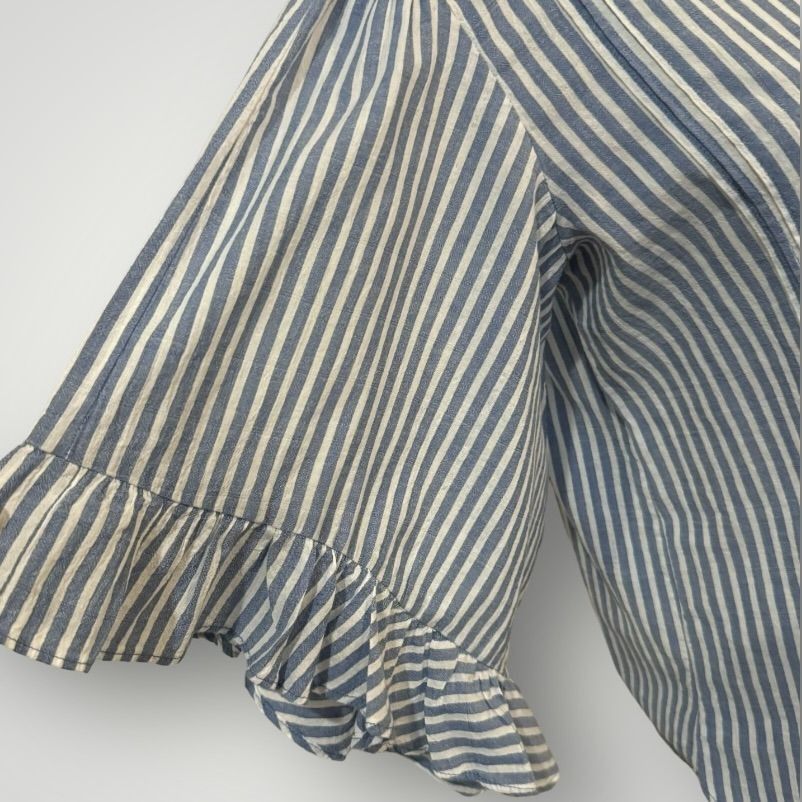 Lauren Conrad Lauren Conrad Women's Stripe Casual Blouse Medium Size M / US 6-8 / IT 42-44 - 5 Thumbnail