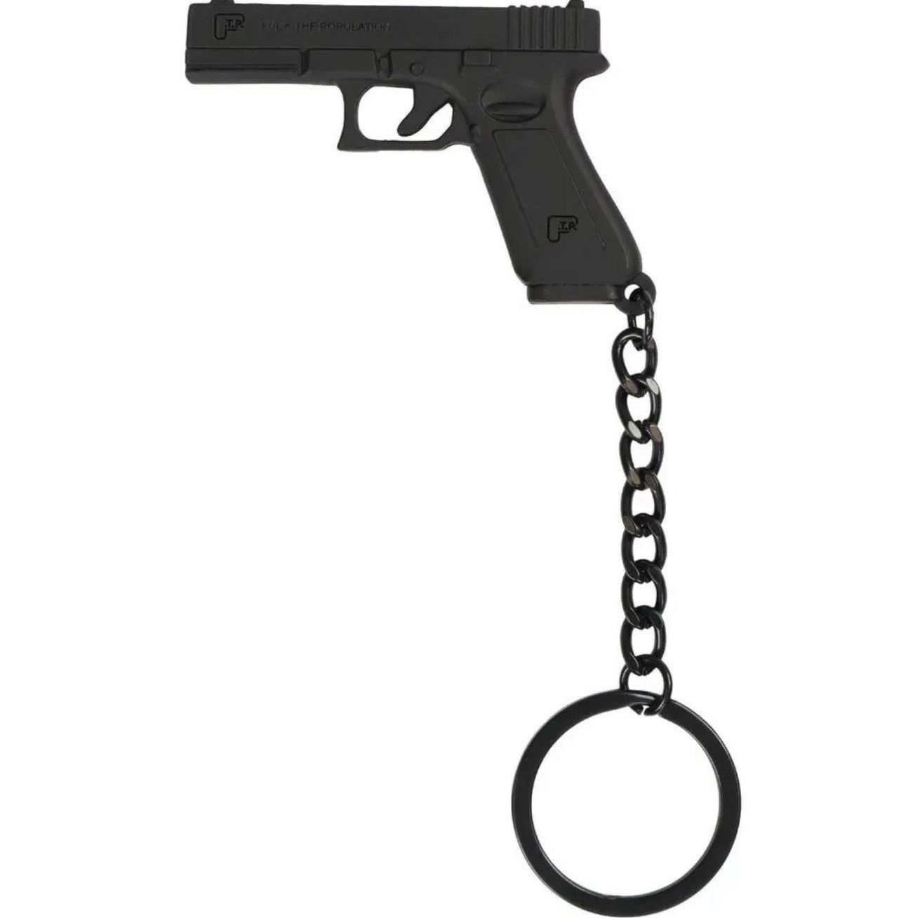 Fuck The Population FTP Pistol Keychain Size ONE SIZE - 1 Thumbnail