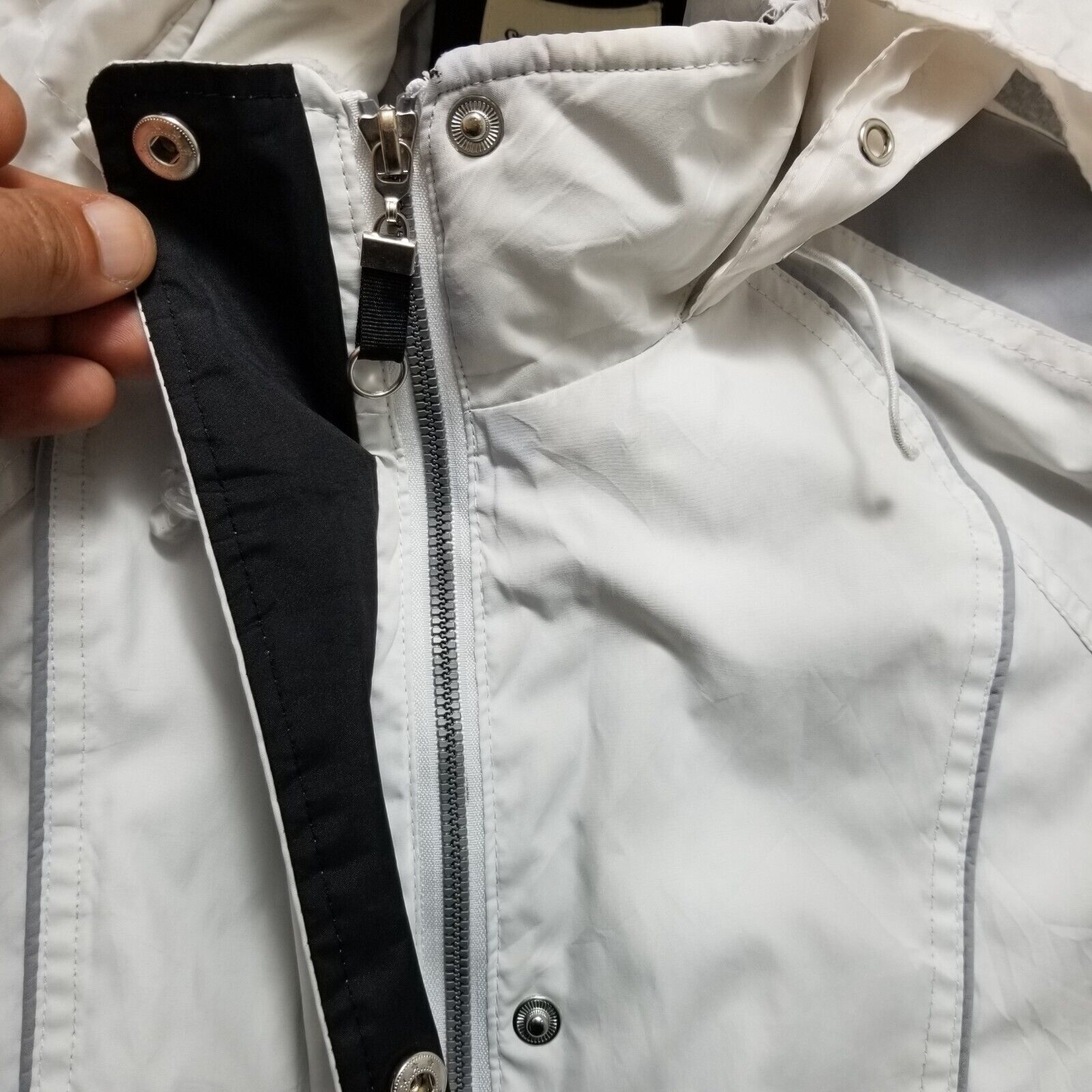 St. Johns Bay St Johns Bay Womens Jacket Small Pockets Full Zip Hooded Size S / US 4 / IT 40 - 5 Thumbnail