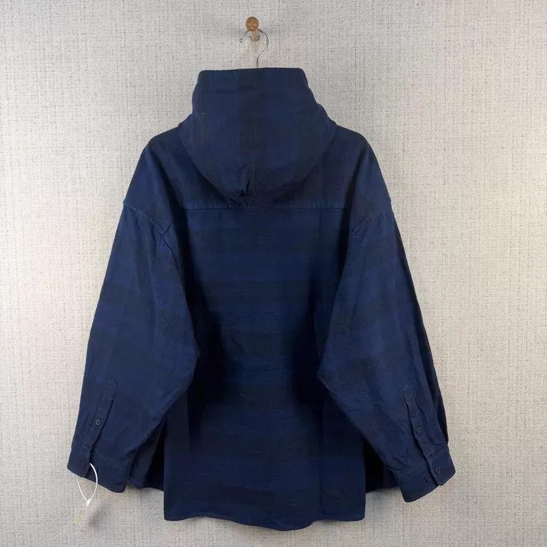 Balenciaga Balenciaga Plaid detail embroidered logo hooded long-sleev Size US S / EU 44-46 / 1 - 2 Thumbnail