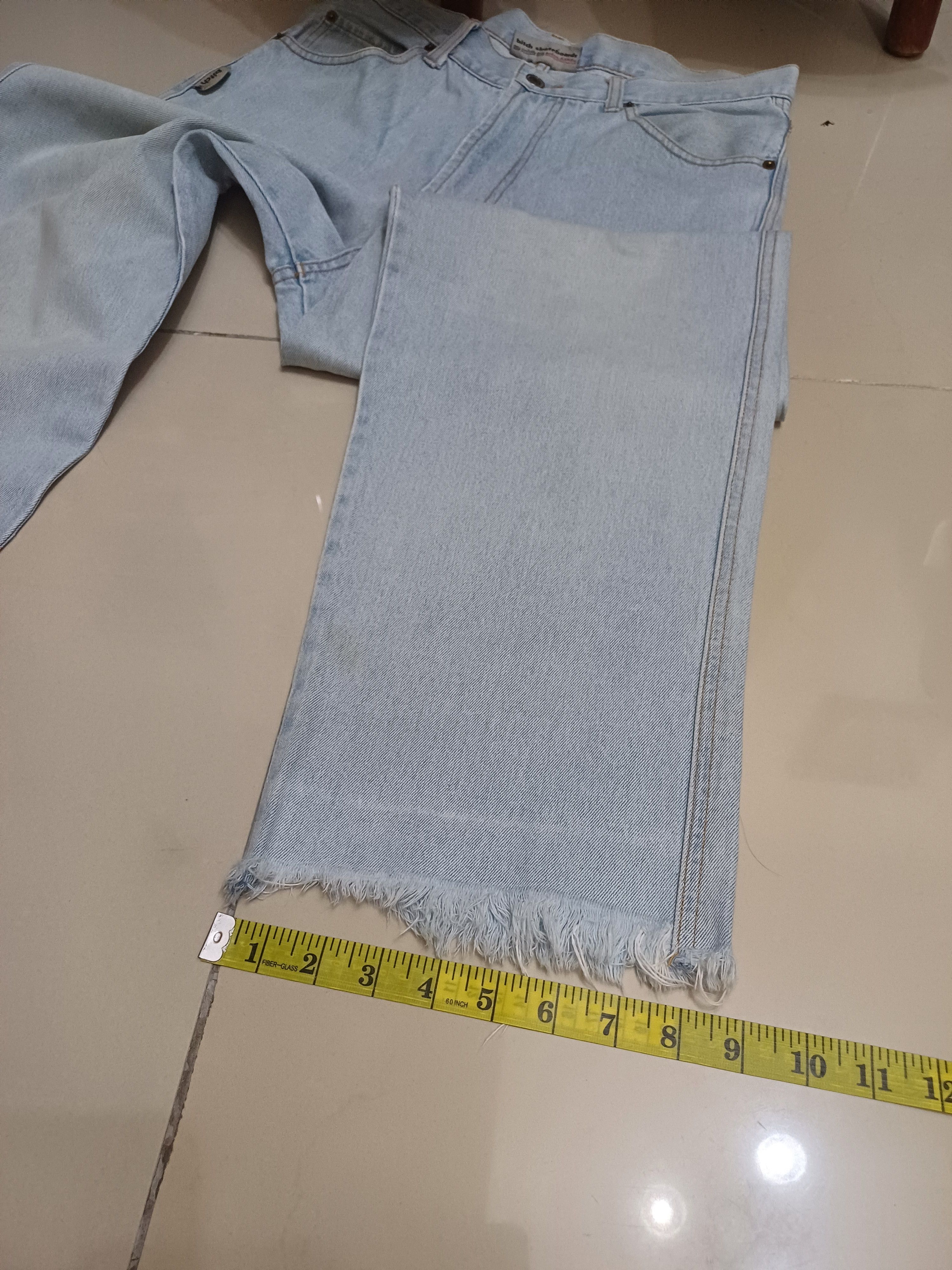 JNCO Vintage y2k/ 90s BITCH SKATEBOARDS baggy jeans Size US 30 / EU 46 - 19 Thumbnail