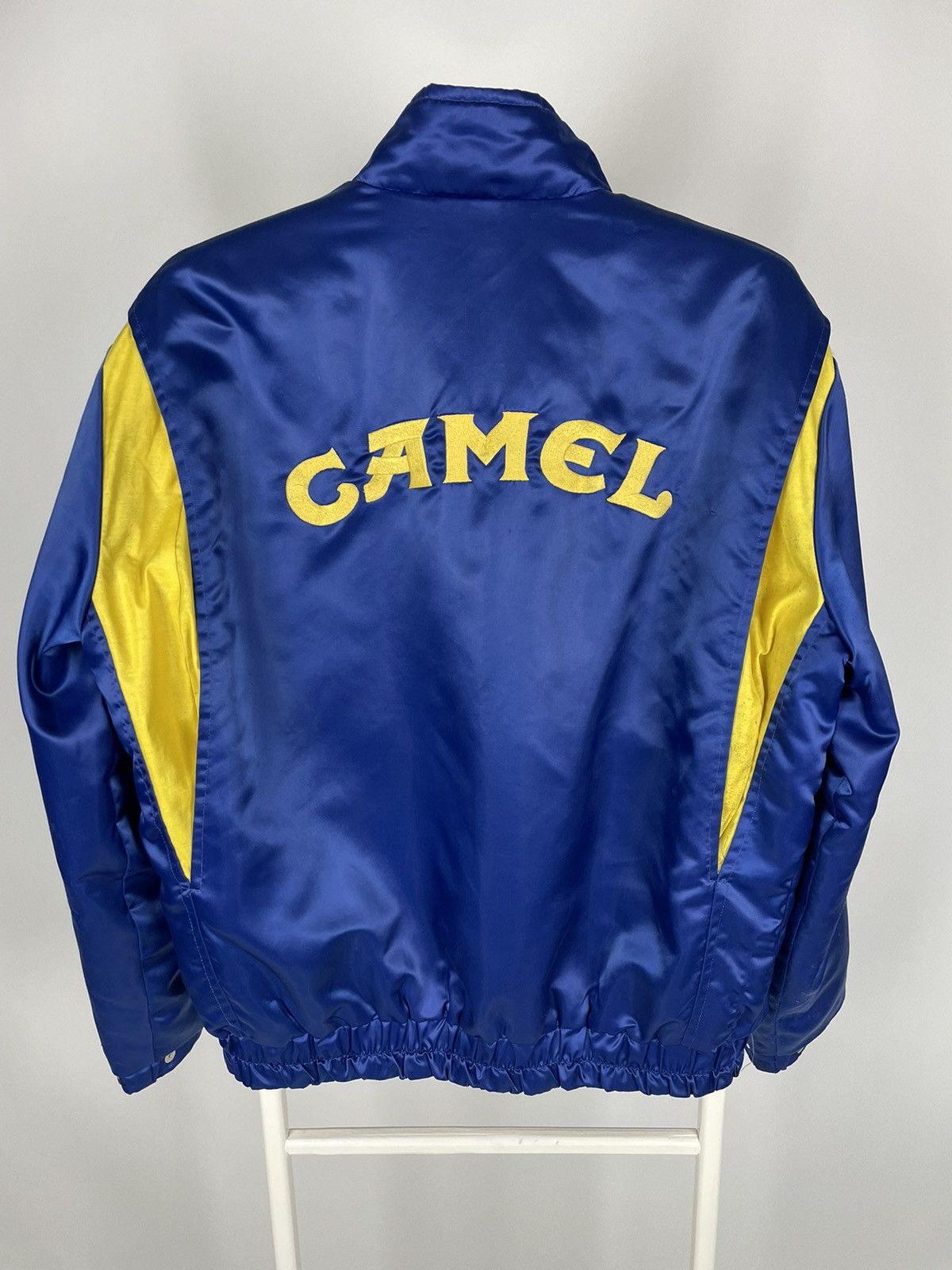 Camel Vintage Nylon Camel Bomber Racing Size US L / EU 52-54 / 3 - 2 Thumbnail