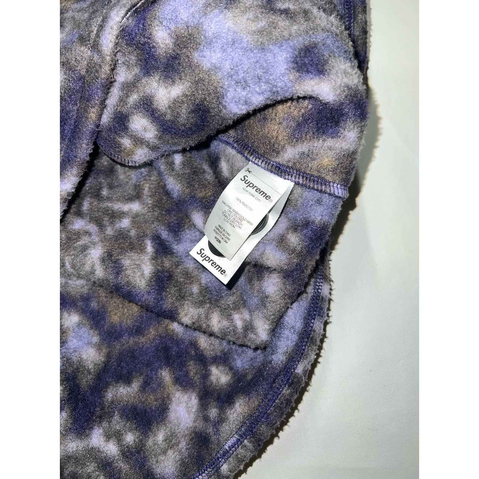 Supreme Supreme FW21 Paisley Fleece Shirt Size US M / EU 48-50 / 2 - 3 Thumbnail