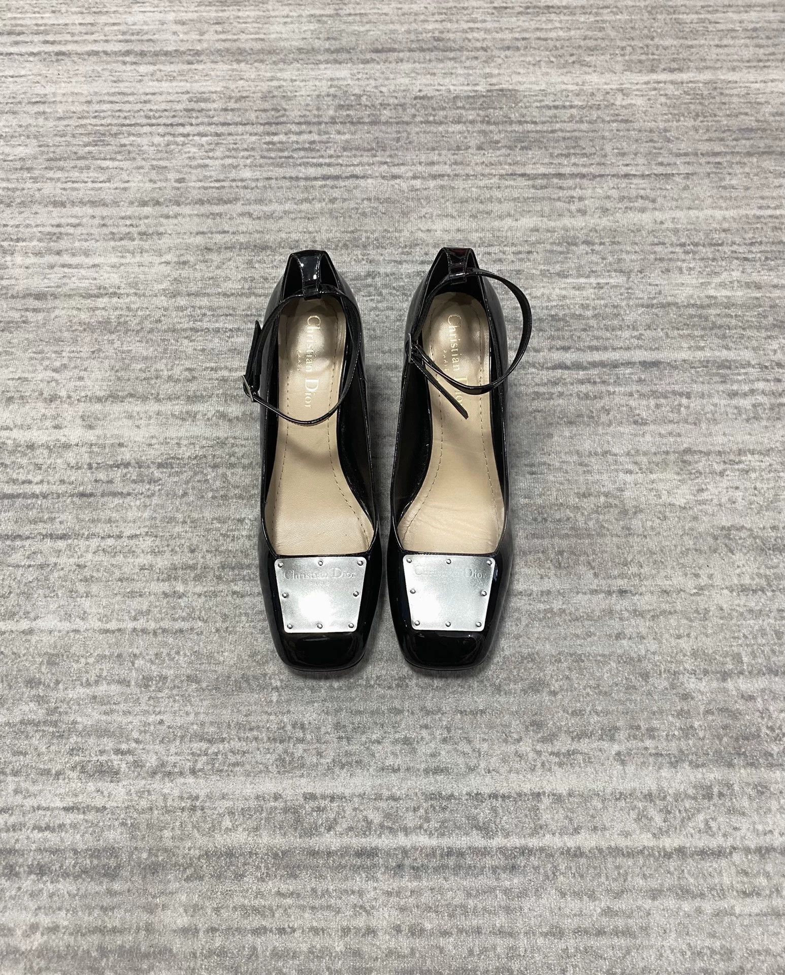 Dior Christian Dior Silver High Heel Mary Jane Size US 6 / IT 36 - 1 Thumbnail