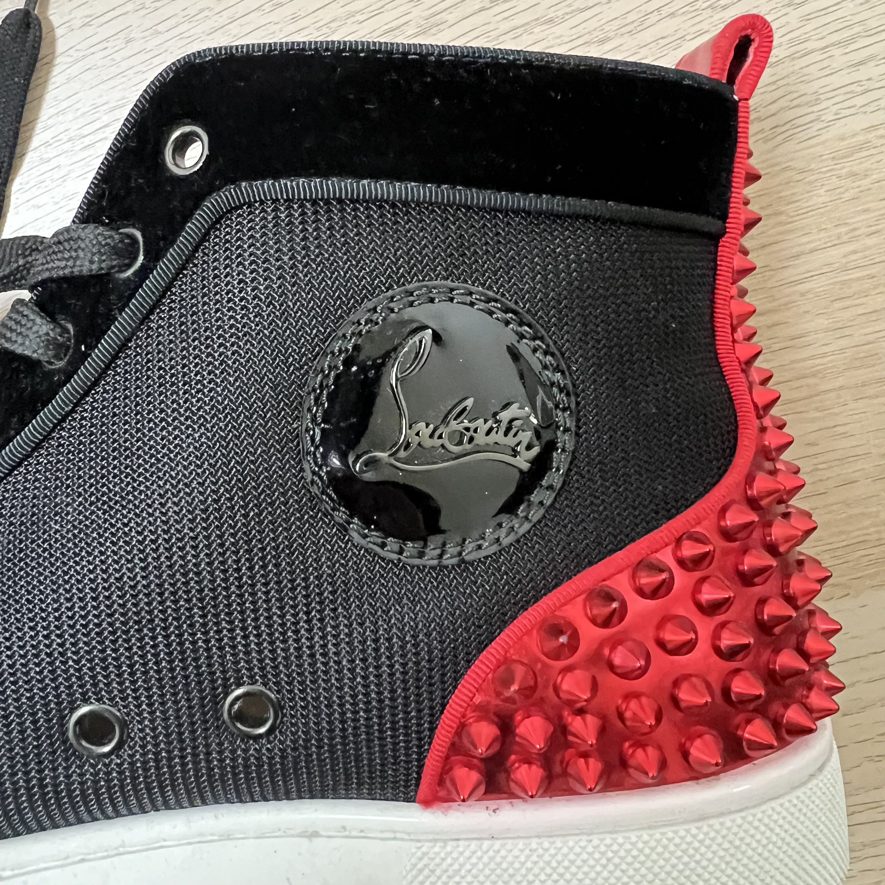Christian Louboutin Christian Louboutin Spike High-Top Sneakers Size US 8.5 / EU 41-42 - 9 Thumbnail