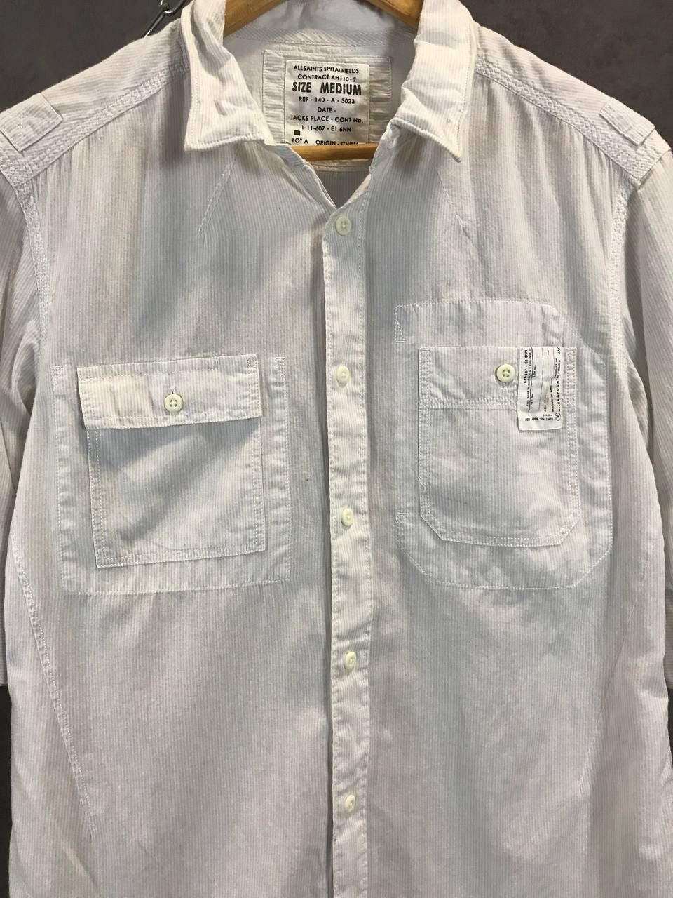 Allsaints Allsaints vintage striped shirt Size US M / EU 48-50 / 2 - 4 Thumbnail