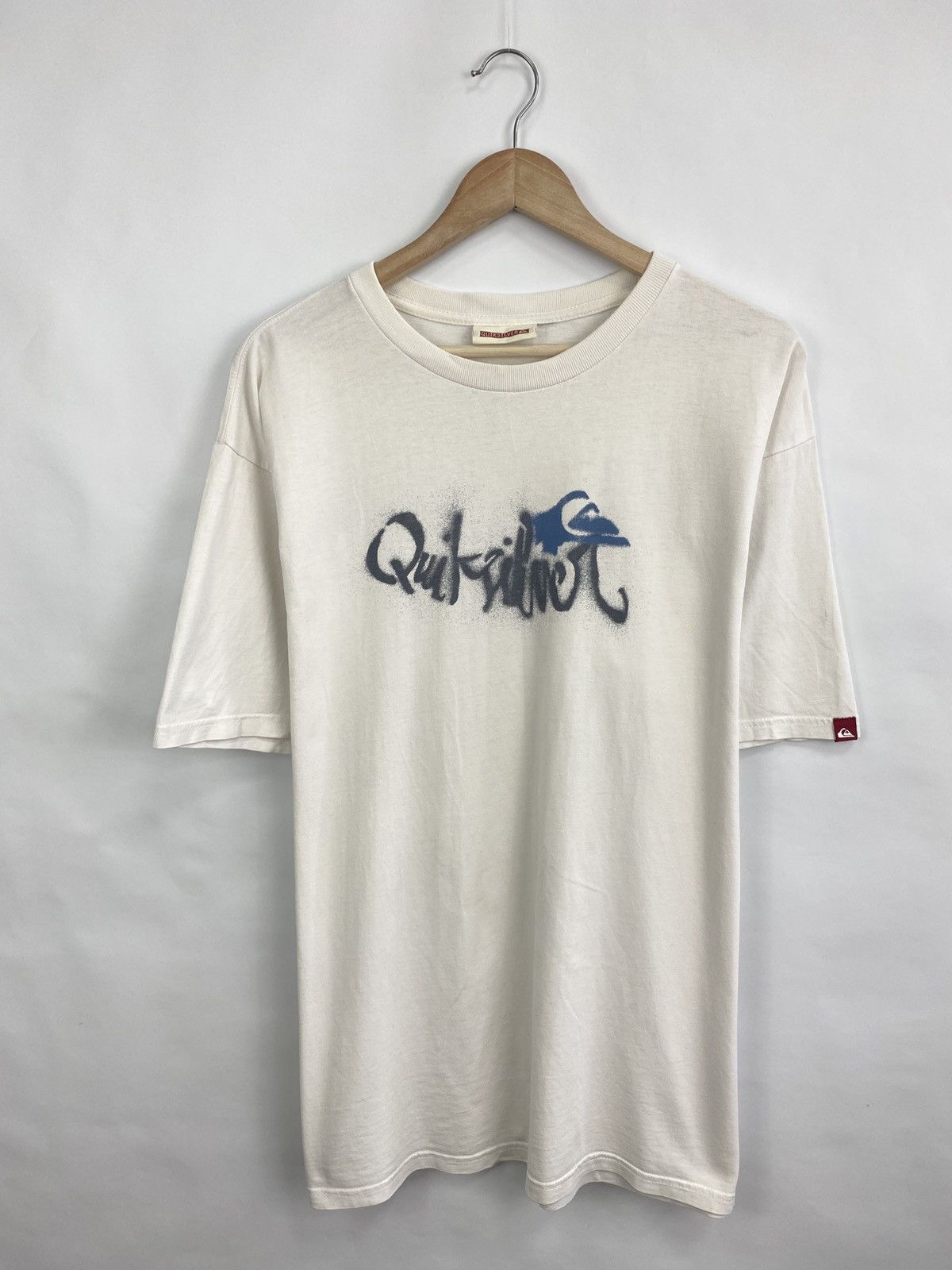 Quiksilver × Vintage 🇺🇸 Vintage 90s Quiksilver Boarding Club Center logo Shirt Size US XL / EU 56 / 4 - 3 Thumbnail