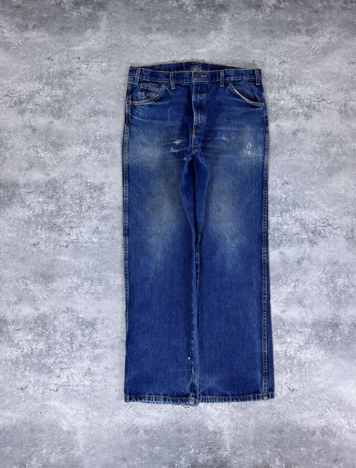 Dickies Vintage Dickies Work Faded Blue Denim Jeans 9393 RNB Size US 36 / EU 52 - 2 Thumbnail