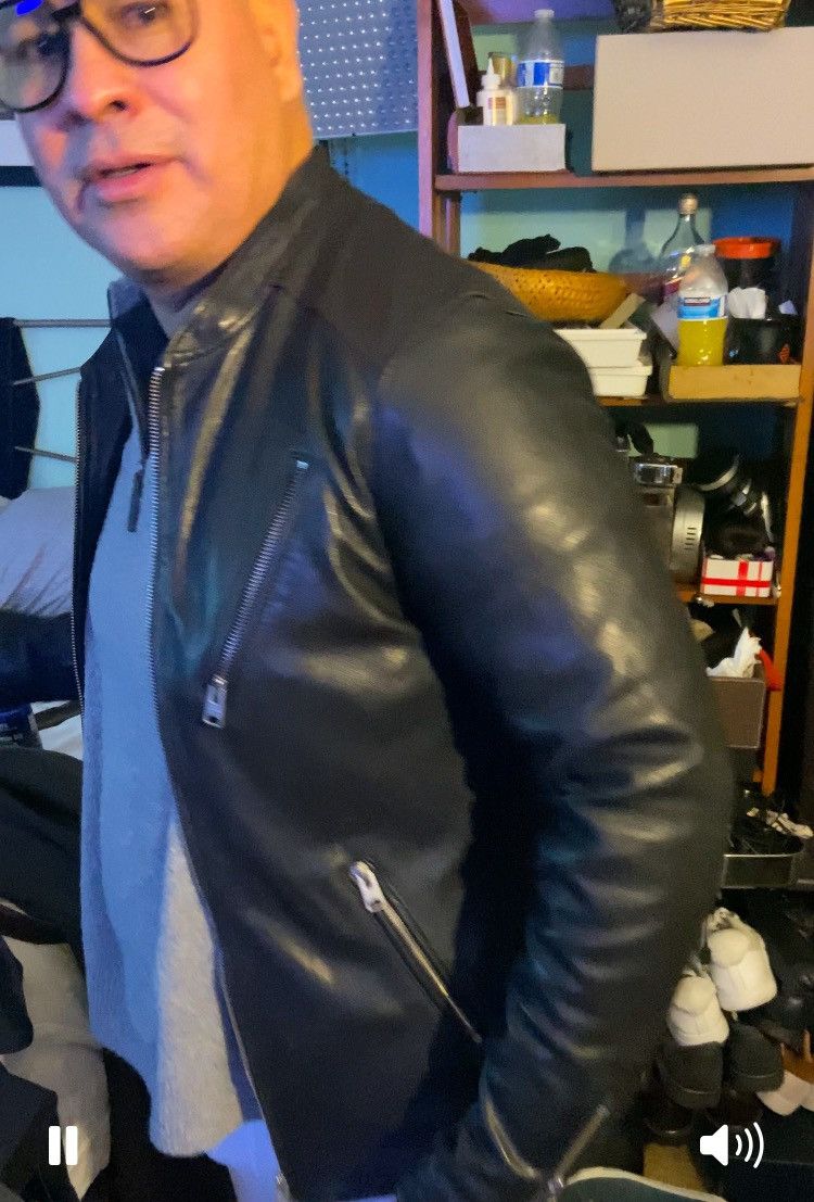 Allsaints AllSaints leather bomber Size US M / EU 48-50 / 2 - 15 Thumbnail