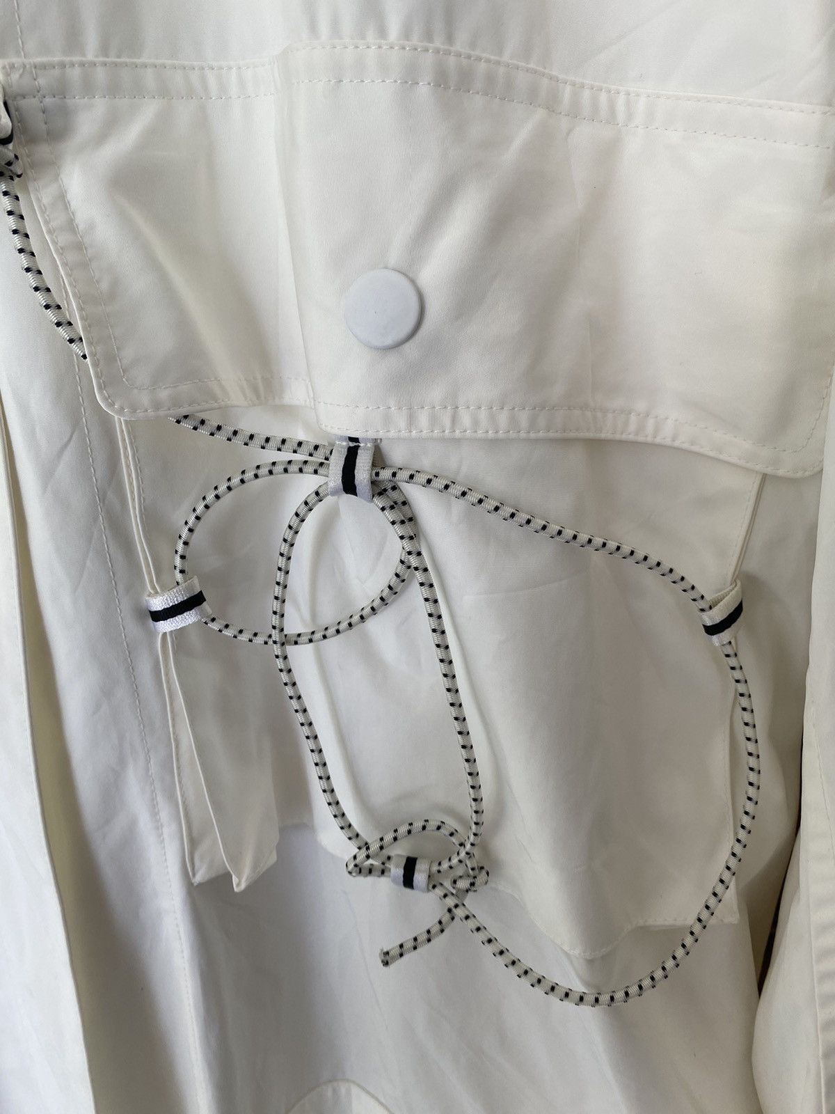 Issey Miyake SS04 ISSEY MIYAKE Bungee Cord Long Raincoat Size US M / EU 48-50 / 2 - 11 Thumbnail