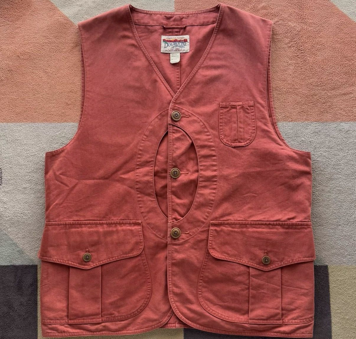 RRL Ralph Lauren Ralph Lauren Double RL RRL Workwear Safari Vest K22 Size US L / EU 52-54 / 3 - 1 Thumbnail