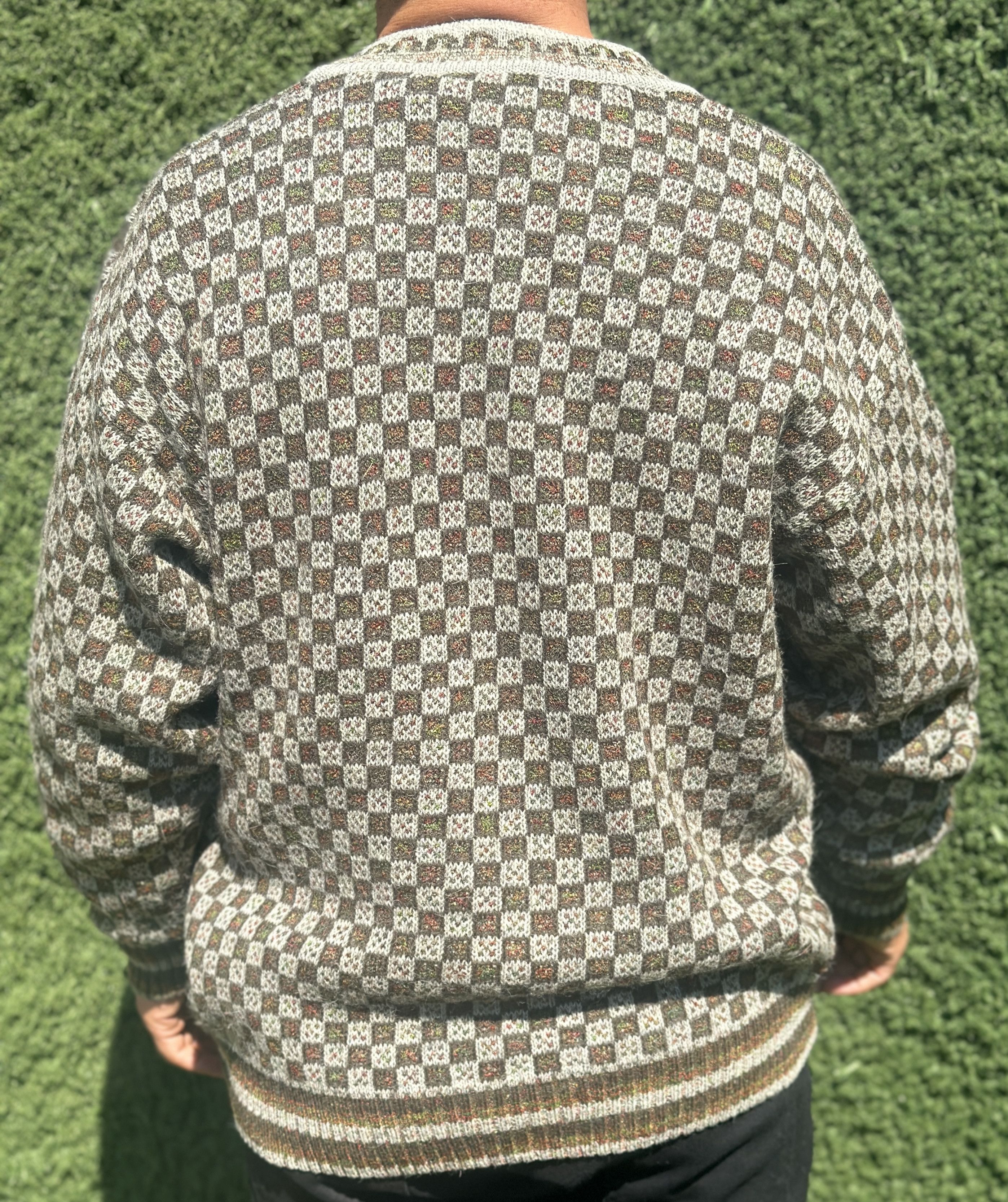 Missoni Rare Alpaca 1995 Missoni Cardigan 3D Pullover Jeresy Size 54 Size US L / EU 52-54 / 3 - 6 Thumbnail