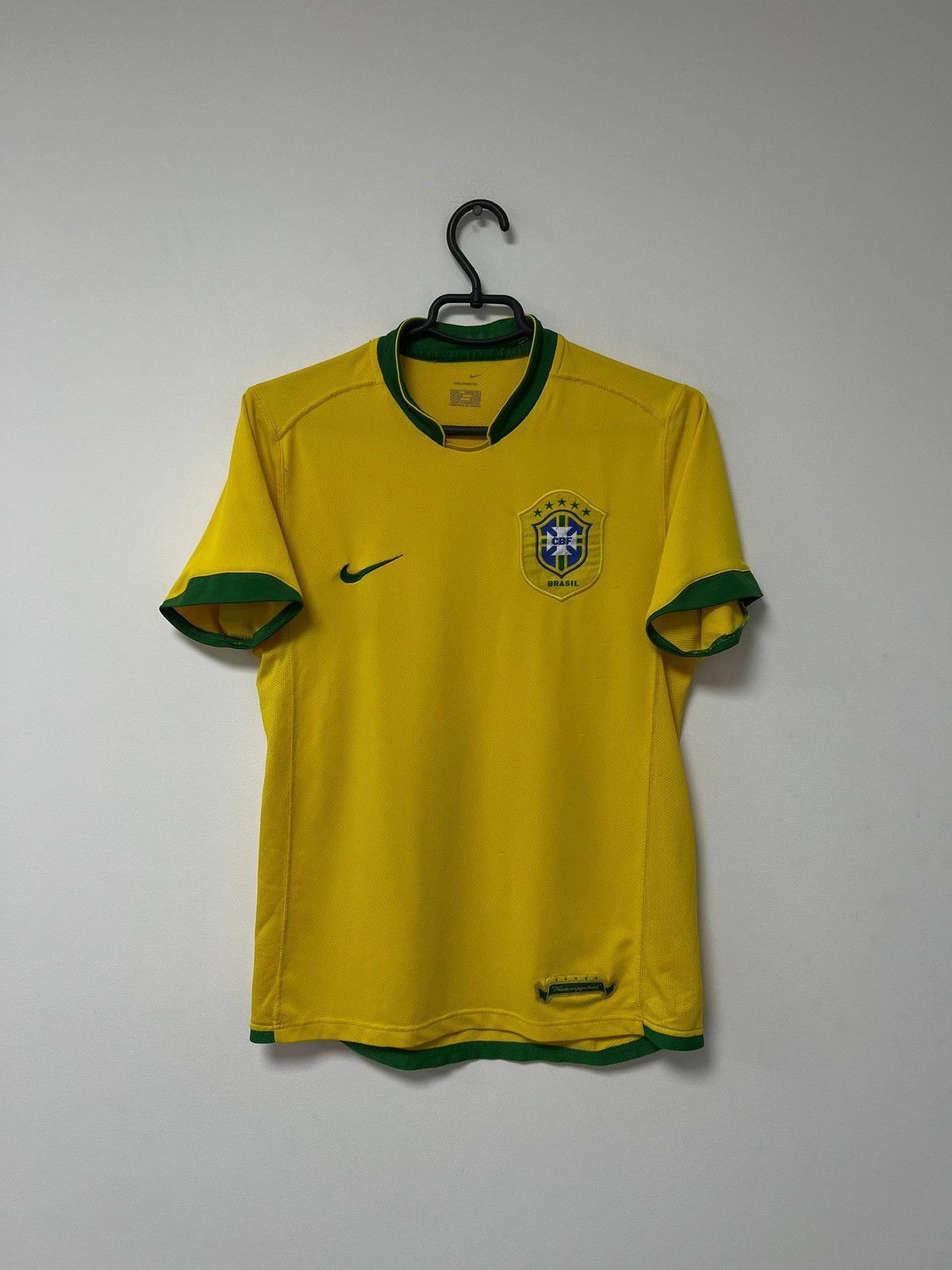 Nike Brazil World Cup 2006-2007 Football Shirt Brasil Nike S Size US S / EU 44-46 / 1 - 2 Thumbnail