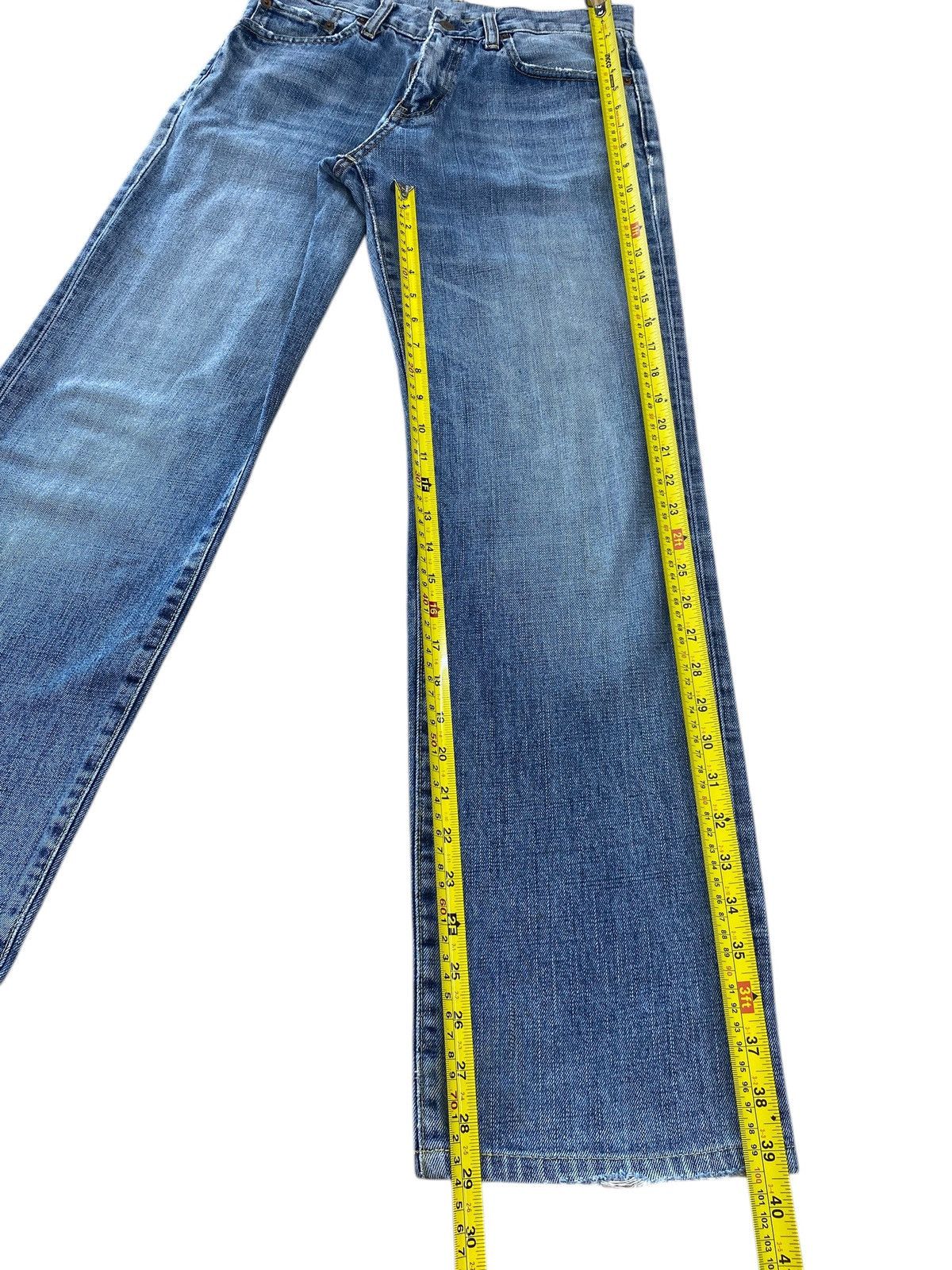 Uniqlo Uniqlo Whiskered Faded Wash Style Straight Leg Jeans Size US 28 / EU 44 - 8 Thumbnail