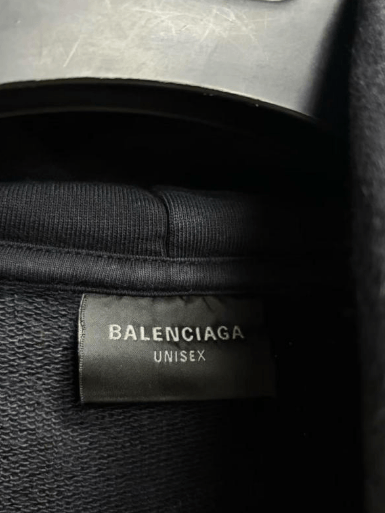 Balenciaga Balenciaga casual long-sleeved hooded sweater Size US XL / EU 56 / 4 - 3 Thumbnail