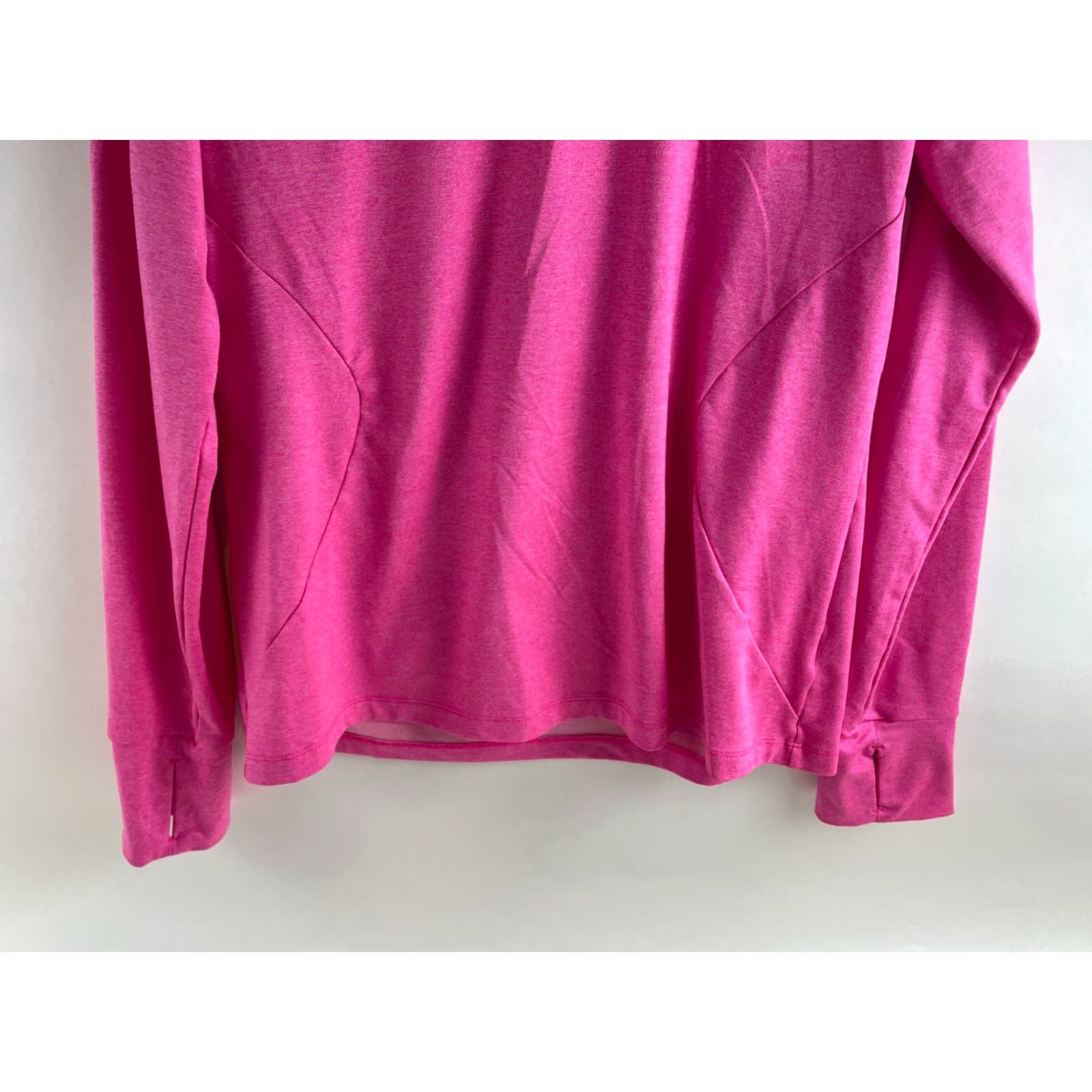Athletic Works Athletic Works Shirt Women's Large Pink Heather Long Sleeve Round Neck T-Shirt Athletic Activewear Mens Womens Girls Size L / US 10 / IT 46 - 4 Thumbnail