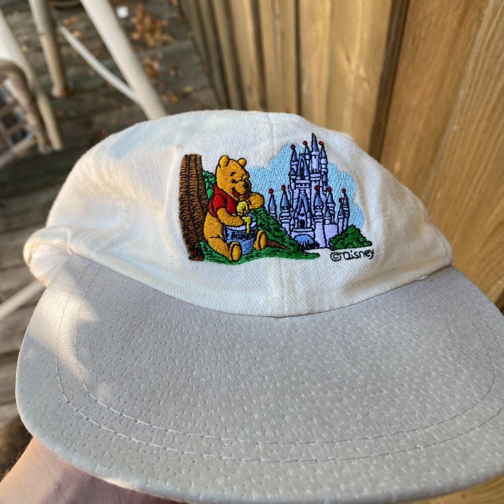 Disney Vintage 1994 Disney Winnie The Pooh Hat Baseball Cap Embroi Size ONE SIZE - 3 Thumbnail