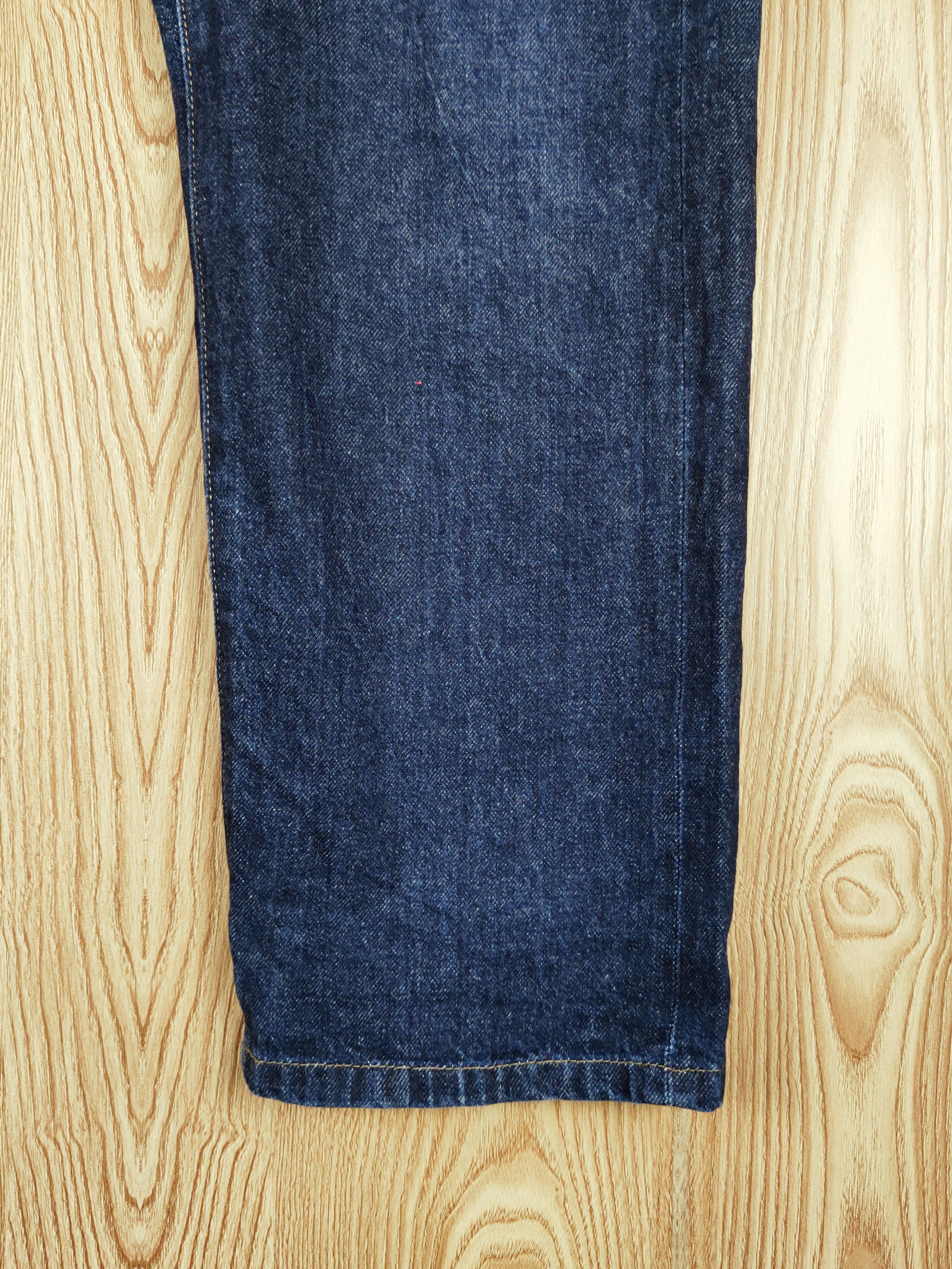 Japanese Brand Uniqlo Dark Blue Distressed Ripped Jeans #S2732 Size US 38 / EU 54 - 6 Thumbnail