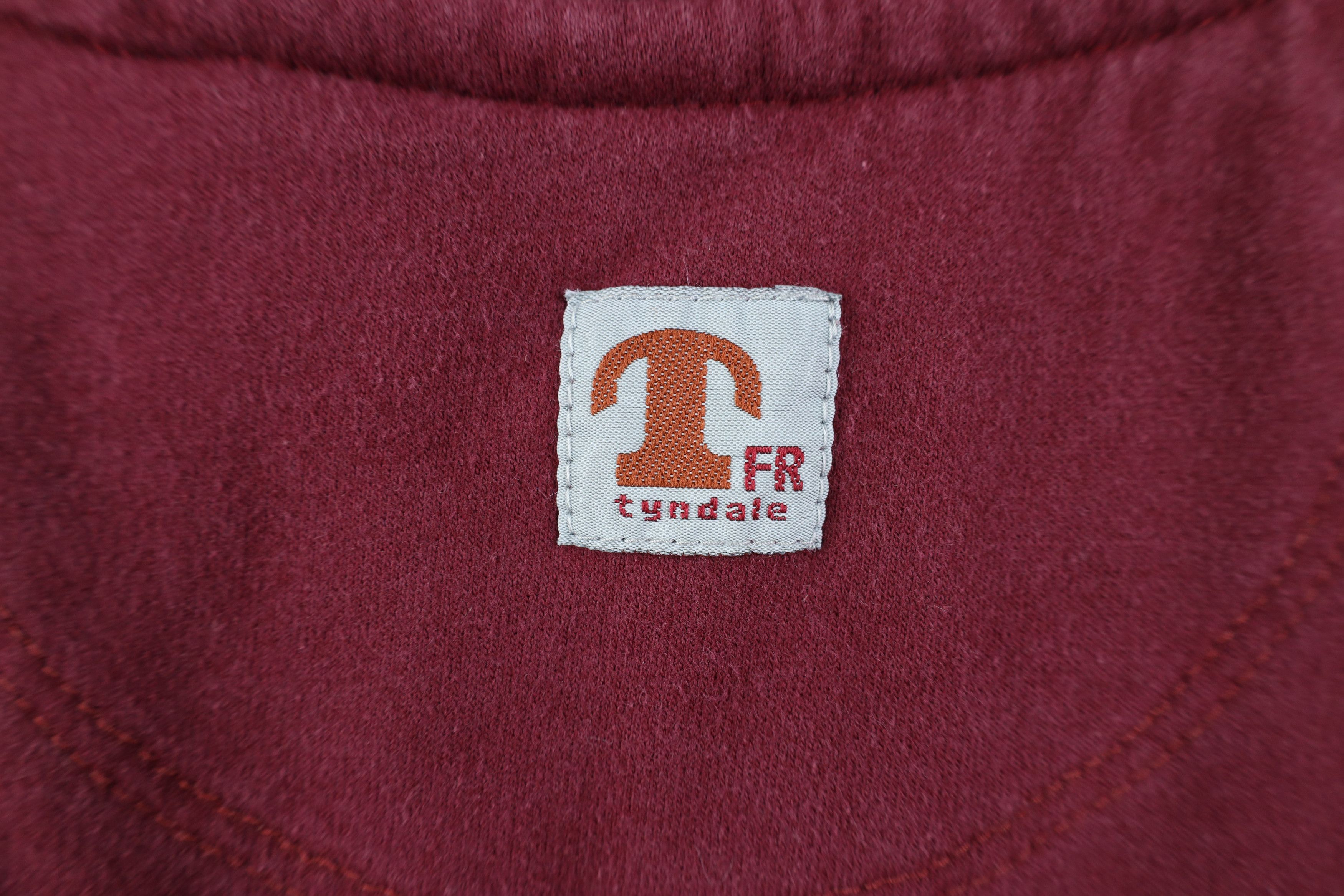 Vintage Tyndale FR Fire Flame Resistant Heavyweight Henley T-Shirt Size US XL / EU 56 / 4 - 12 Thumbnail