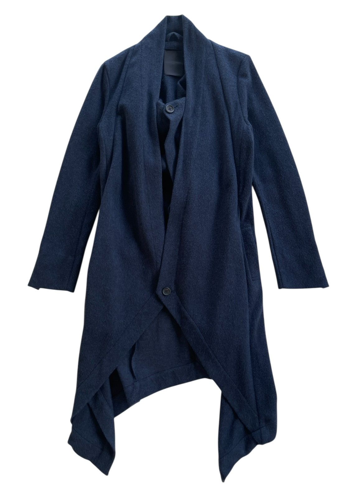 Japanese Brand Divka Japan Asymmetrical Layered Jacket Size S / US 4 / IT 40 - 1 Thumbnail