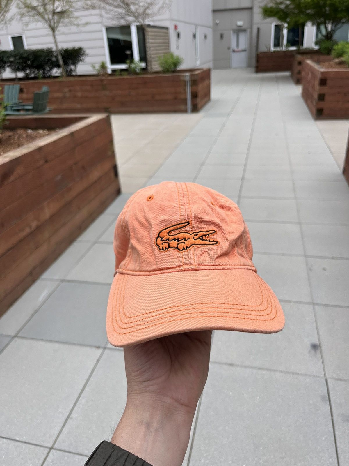 Lacoste × Vintage Vintage Lacoste Cap Hat Y2K Size ONE SIZE - 2 Thumbnail
